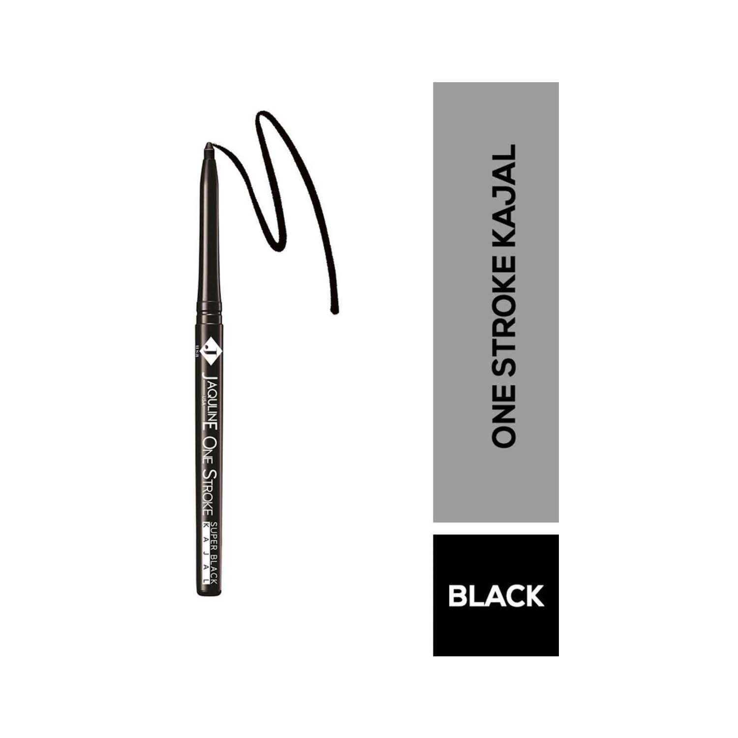 Jaquline USA | Jaquline USA One Stroke Kajal - Super Black (0.3g)
