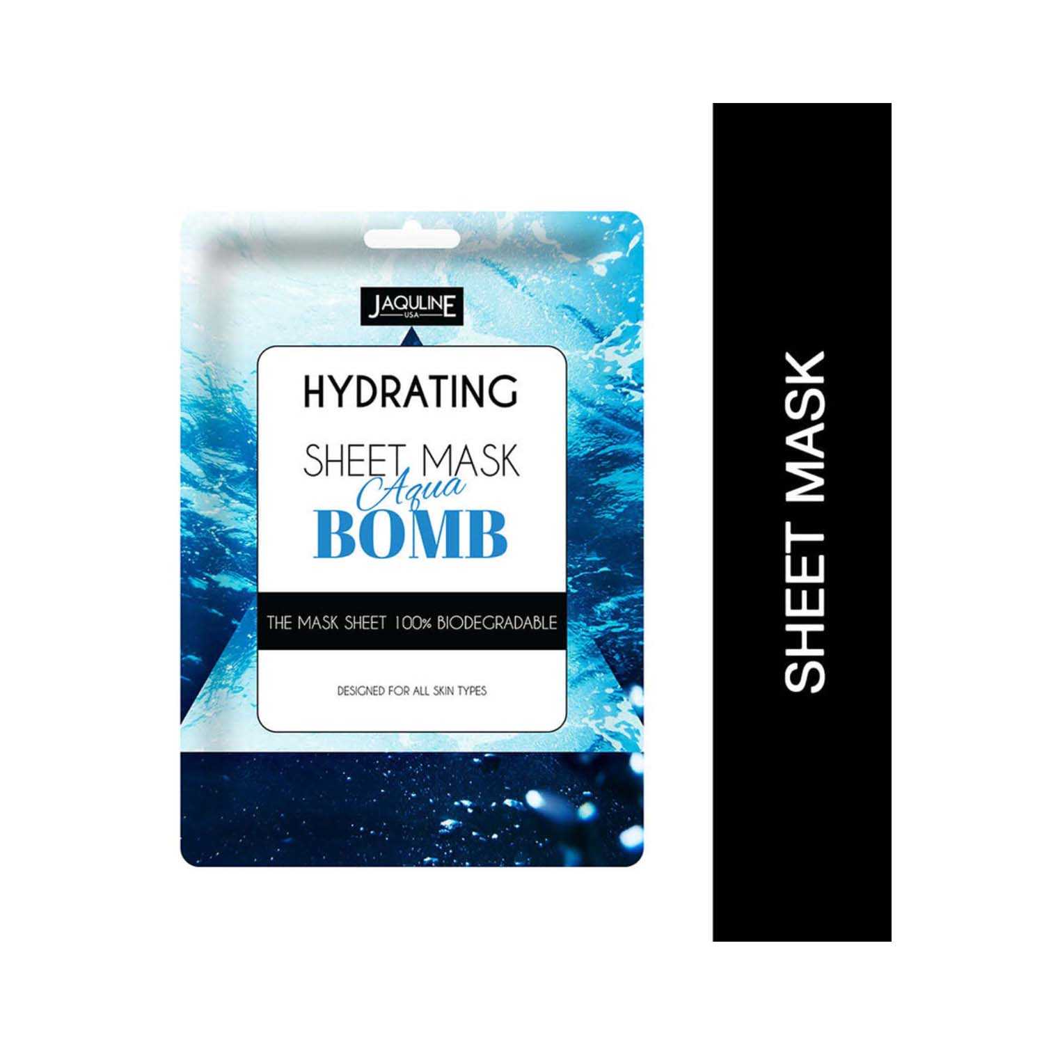 Jaquline USA | Jaquline USA Hydrating Aqua Bomb Sheet Mask - (25ml)