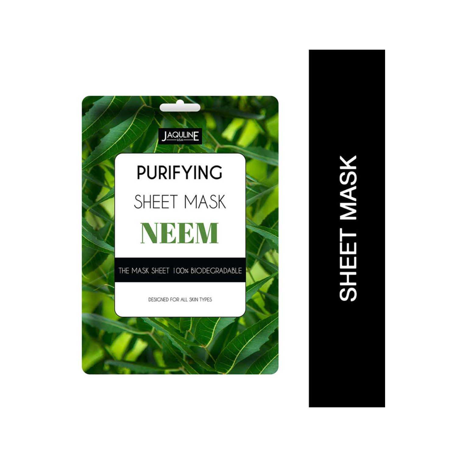 Jaquline USA | Jaquline USA Neem Purifying Sheet Mask - (25ml)