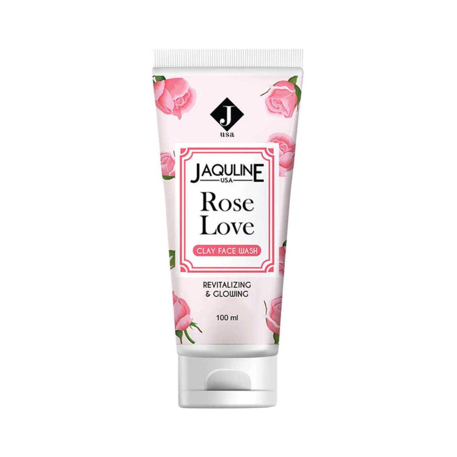 Jaquline USA | Jaquline USA Rose Love Clay Facewash - (100ml)