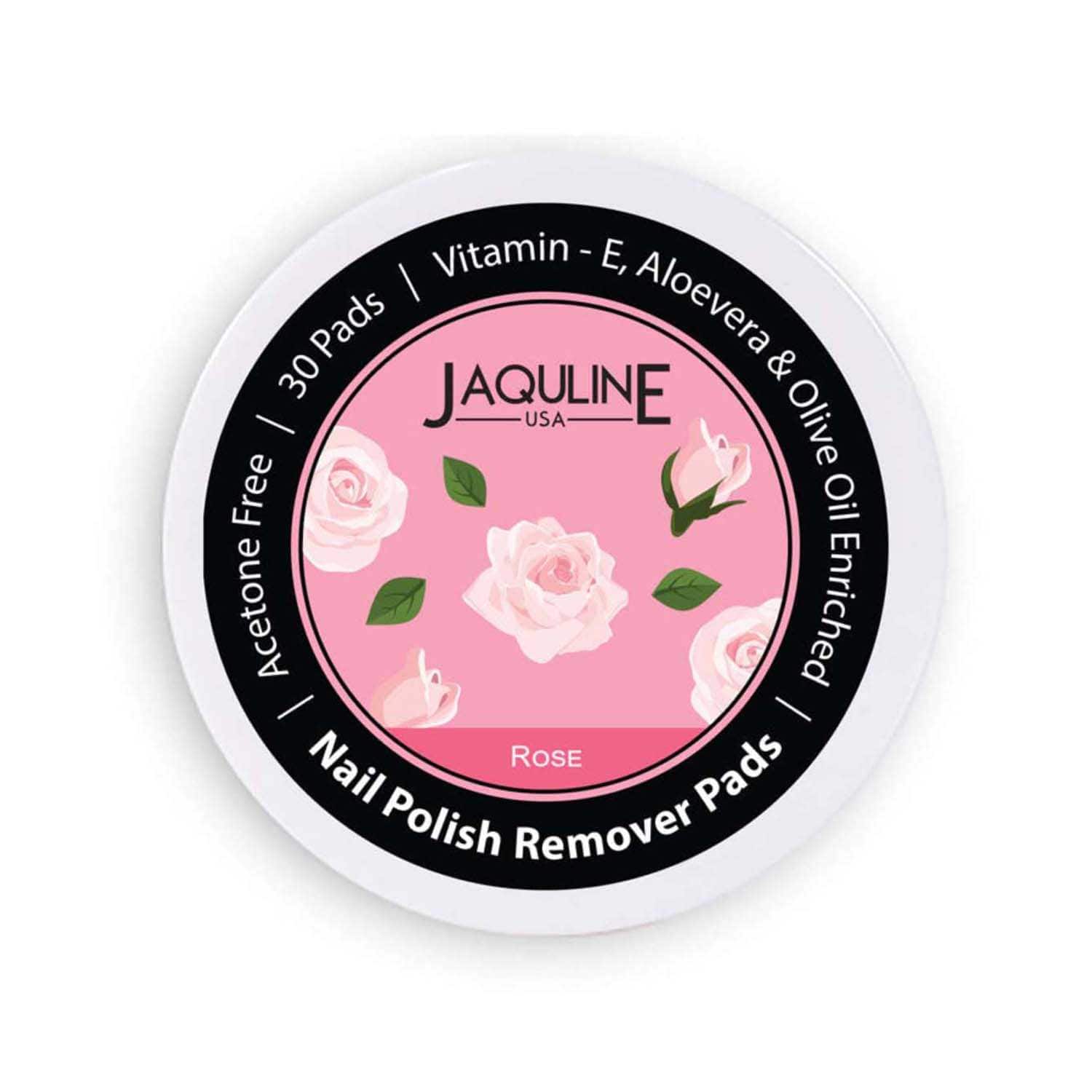 Jaquline USA | Jaquline USA Rose Nail Polish Remover Pads - (30 Pcs)