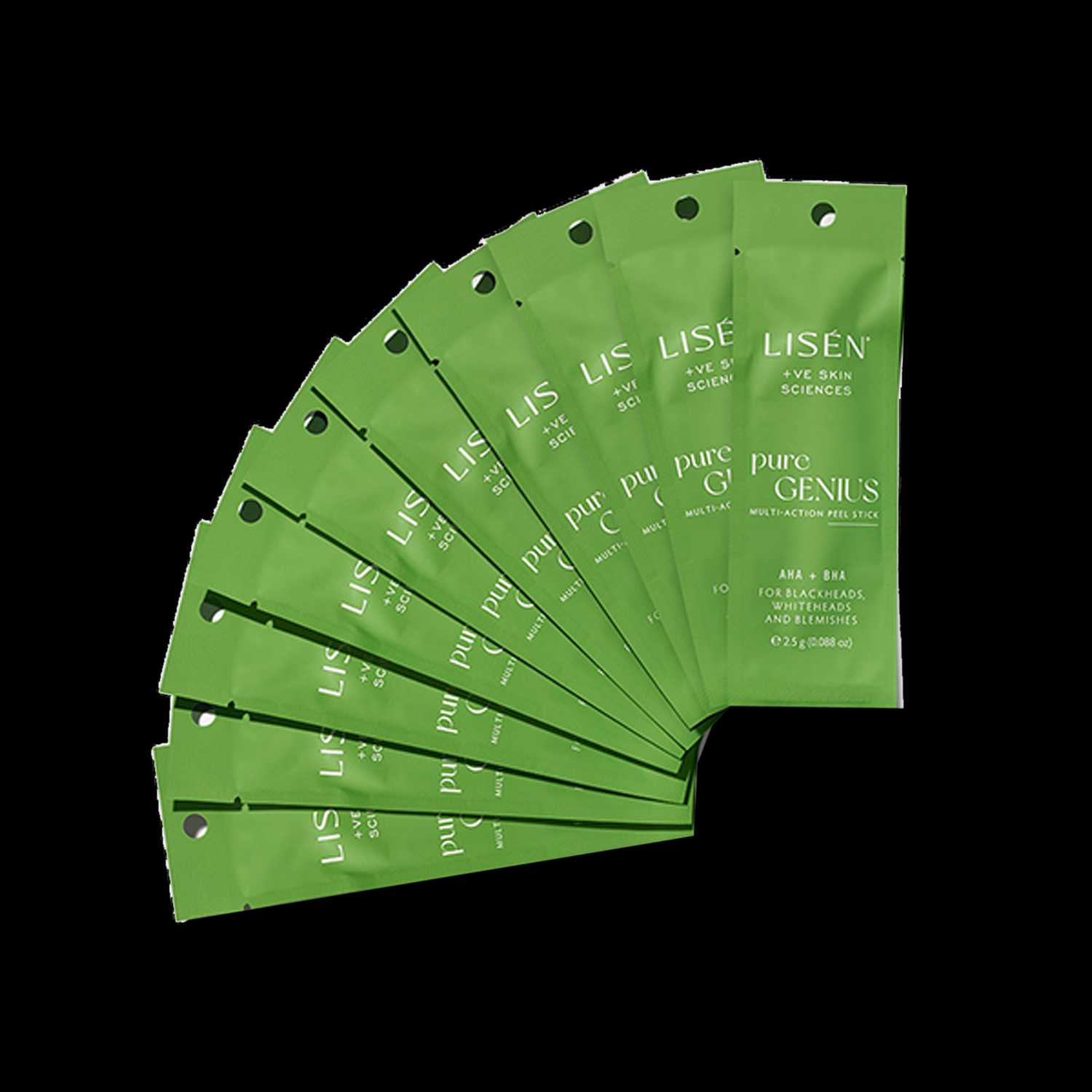 LISEN | Lisen Pure Genius Multi-Action Peel Stick (10 Pcs)