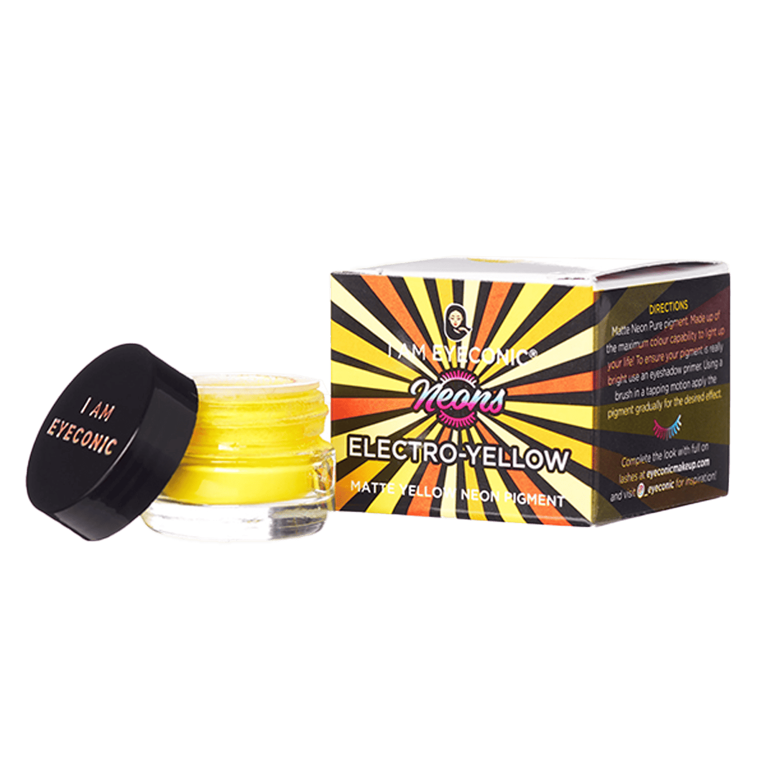I AM EYECONIC | I AM EYECONIC Matte Neon Pure Pigments Electro -Yellow (2gm)