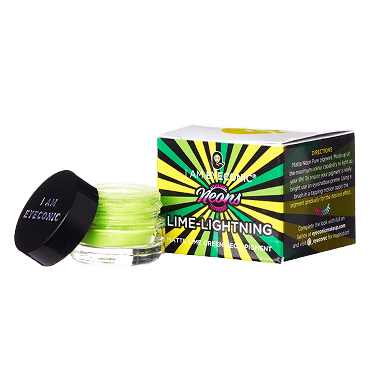 I AM EYECONIC | I AM EYECONIC Matte Neon Pure Pigments Lime Lightening (2gm)