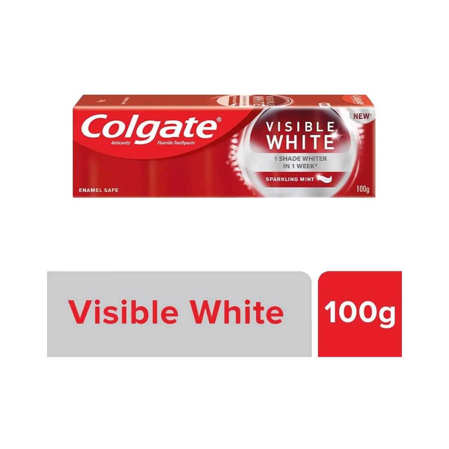 Colgate Palmolive | Colgate Palmolive Visible White Teeth Whitening Toothpaste (100g)