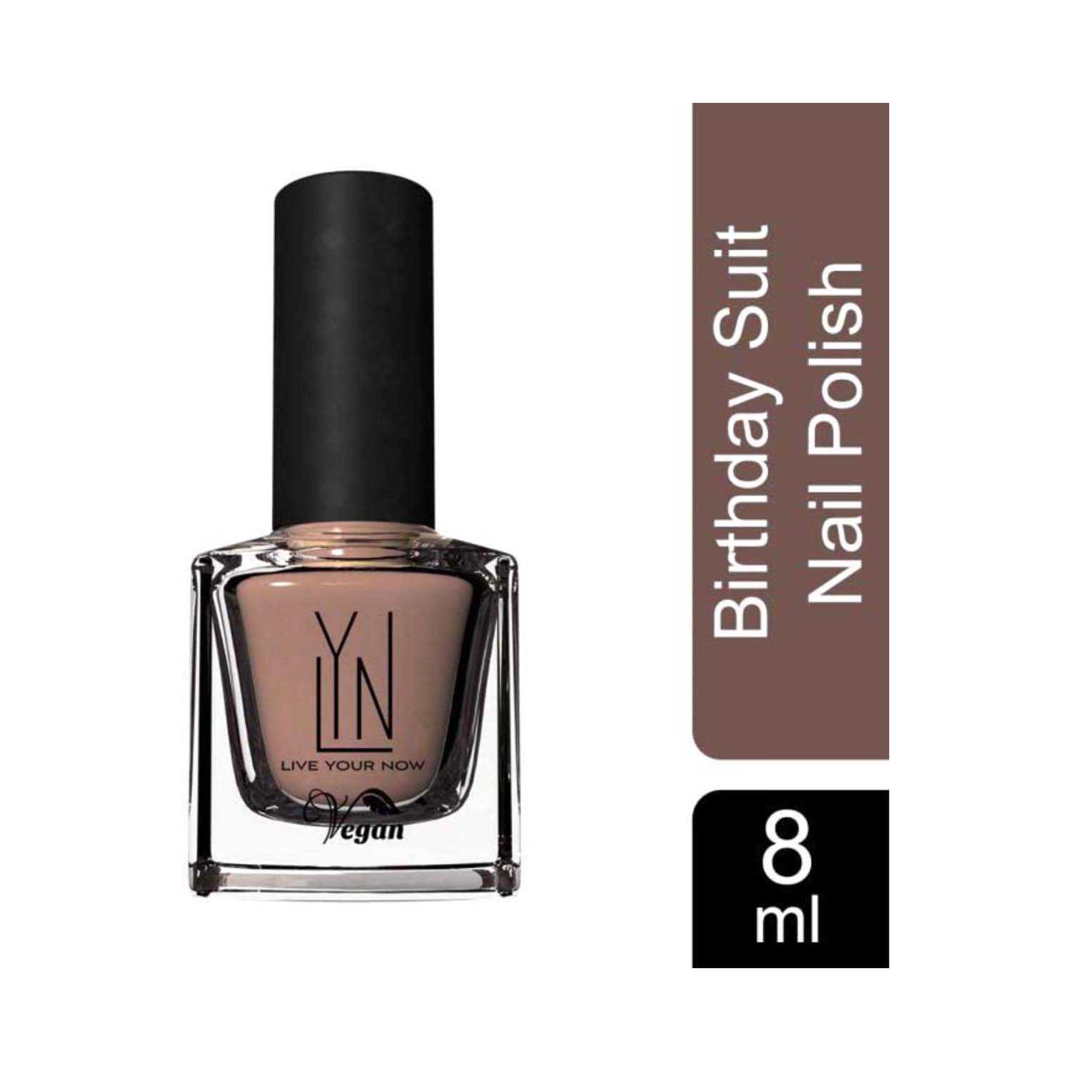 Live Your Now (LYN) | LYN Fast Dry Non Toxic Nail Polish - Birthday Suit (8ml)