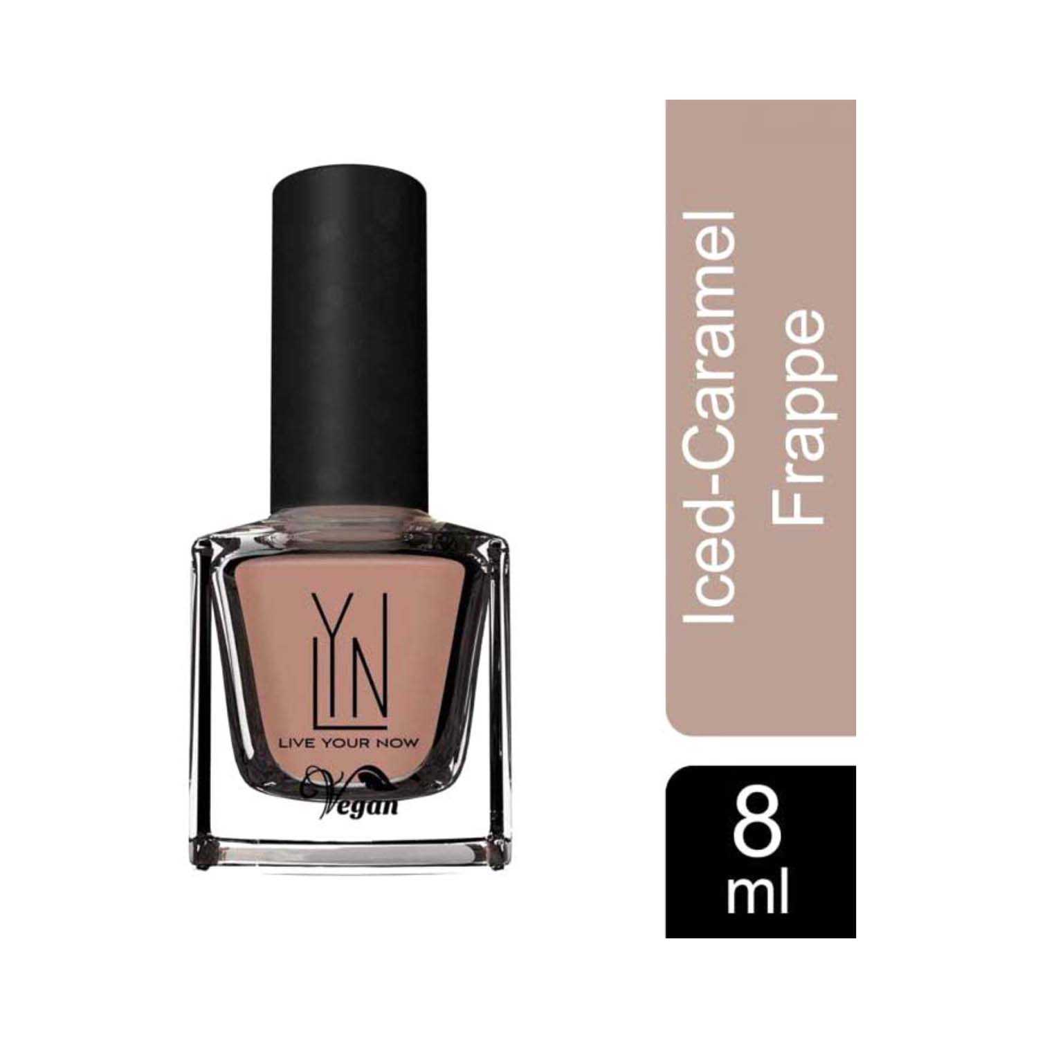 Live Your Now (LYN) | LYN Fast Dry Non Toxic Nail Polish - Iced Caramel Frappe (8ml)