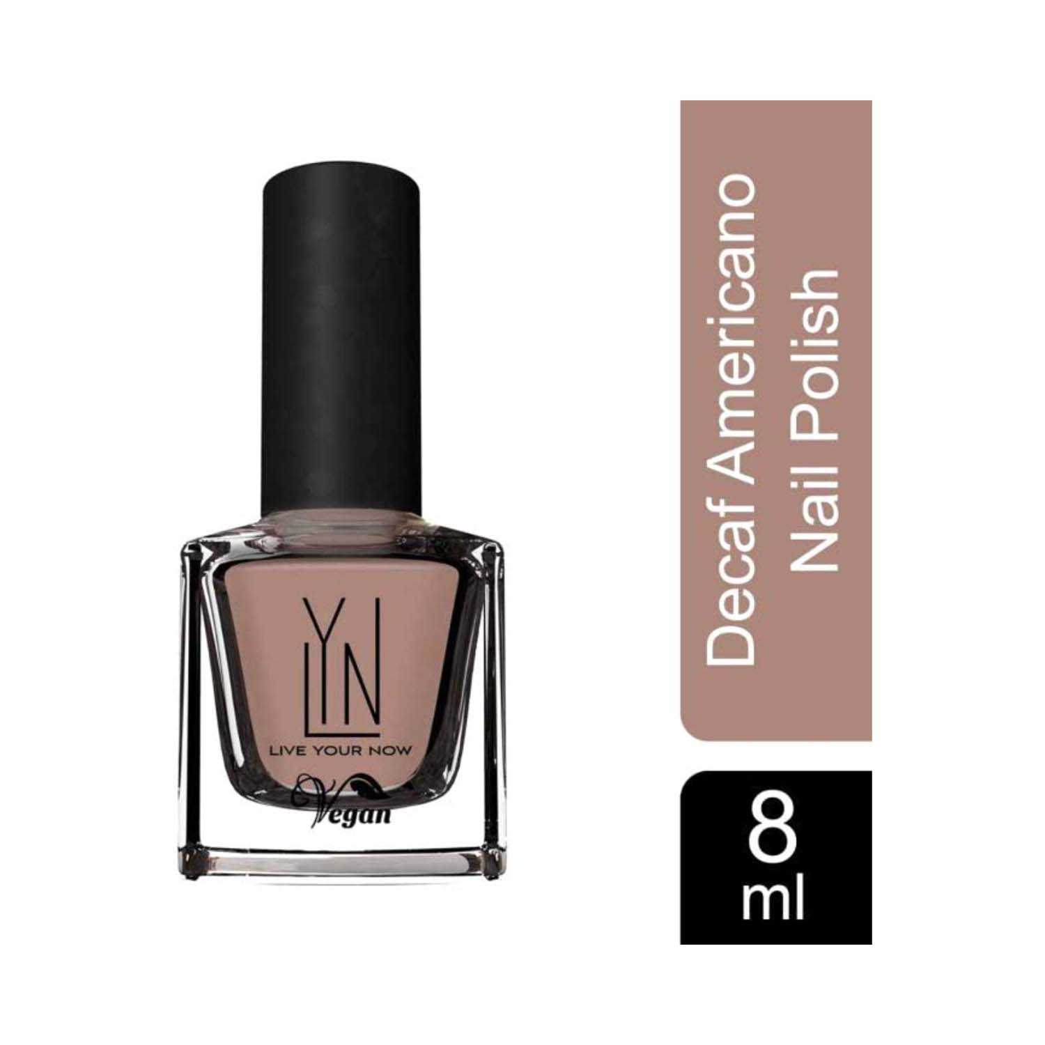 Live Your Now (LYN) | LYN Fast Dry Non Toxic Nail Polish - Decaf Americano (8ml)