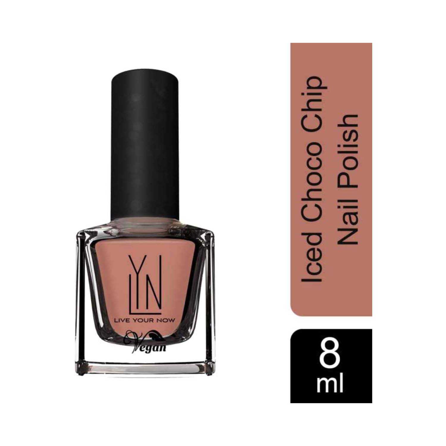 Live Your Now (LYN) | LYN Fast Dry Non Toxic Nail Polish - Iced Choco Chip (8ml)