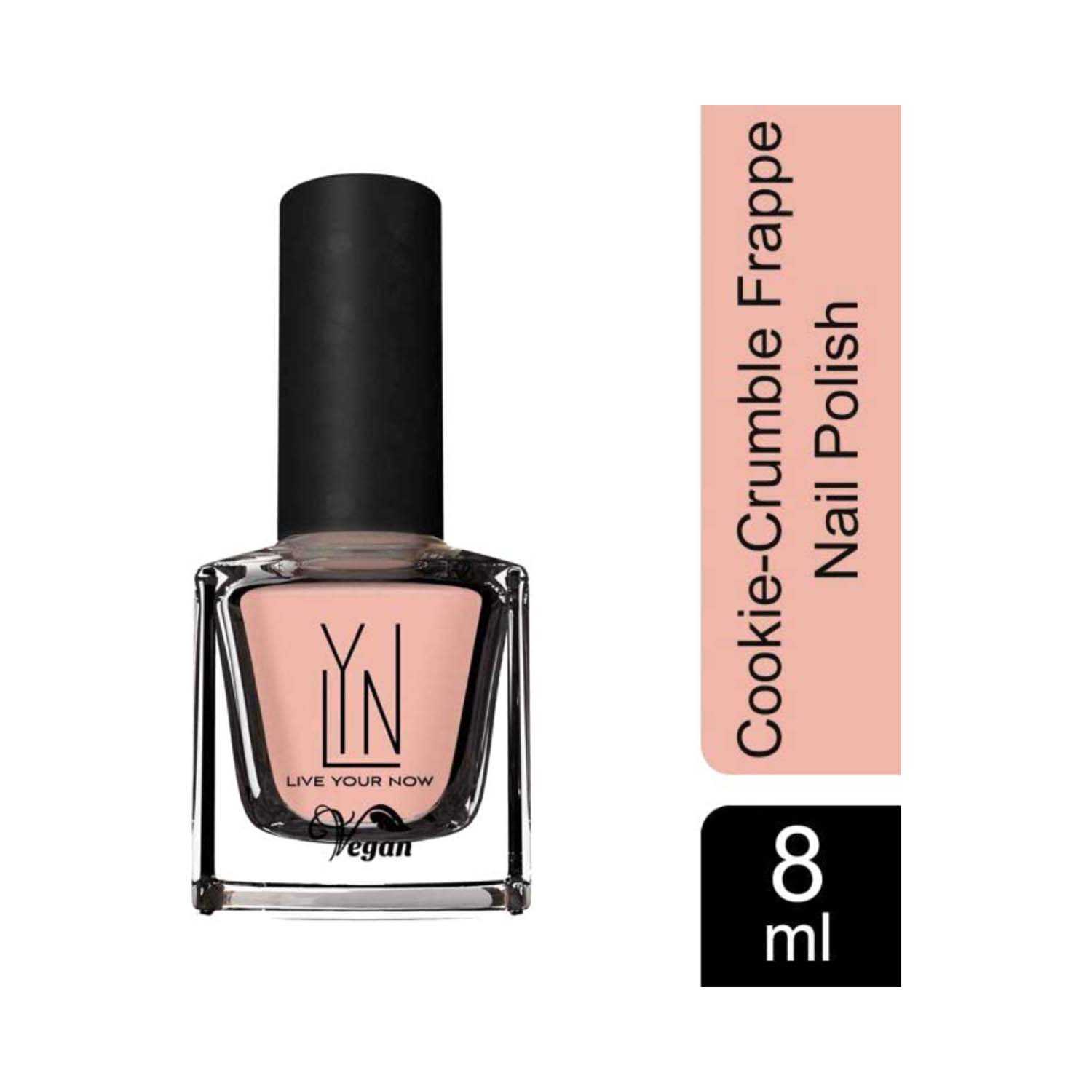 Live Your Now (LYN) | LYN Fast Dry Non Toxic Nail Polish - Cookie Crumble Frappe (8ml)