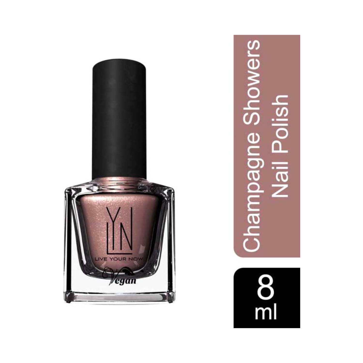 Live Your Now (LYN) | LYN Fast Dry Non Toxic Nail Polish - Champagne Showers (8ml)