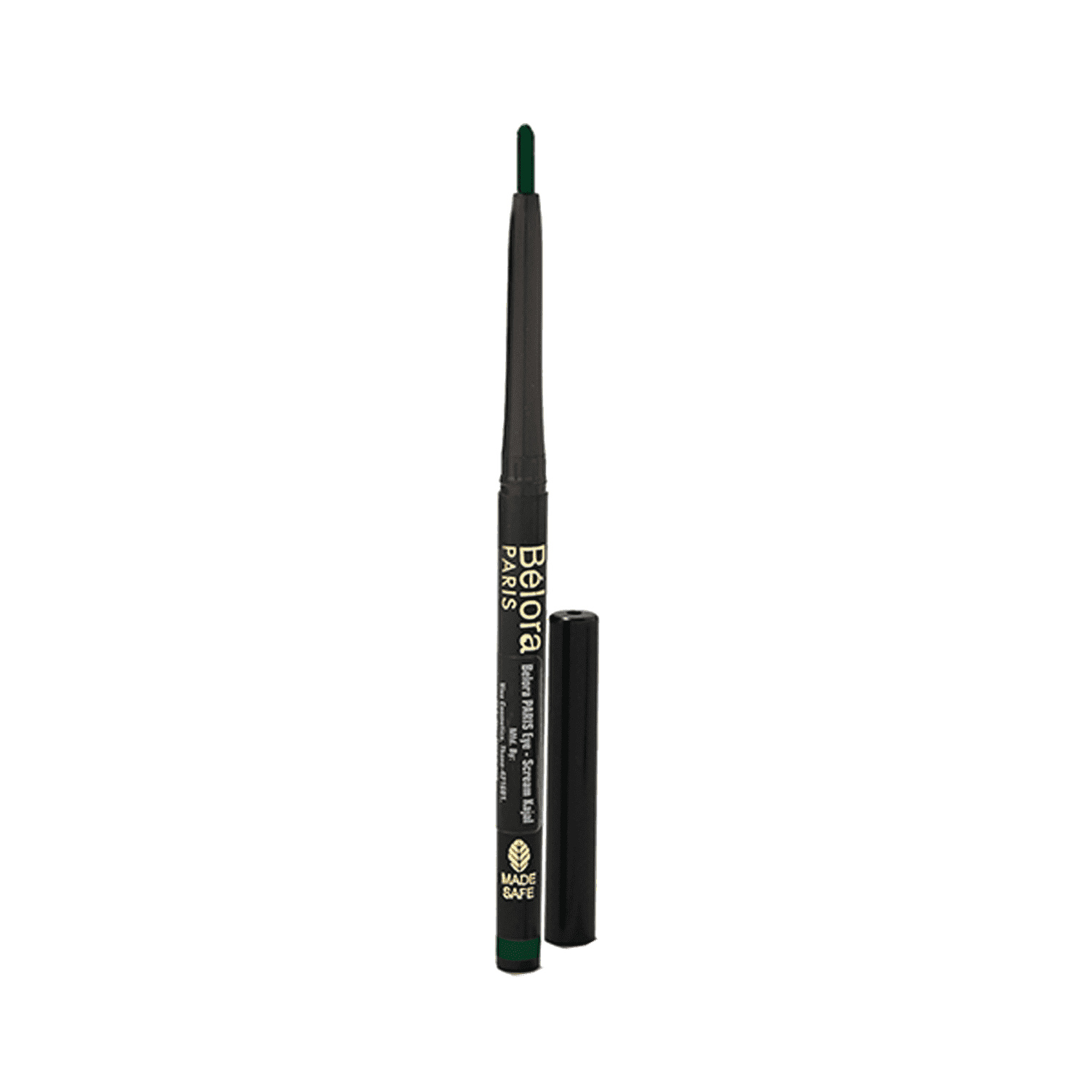 Belora Paris | Belora Paris Eye-Scream Kajal Royal Green - Longstay Smudgeproof Matte Deeply Pigmented (0.3g)