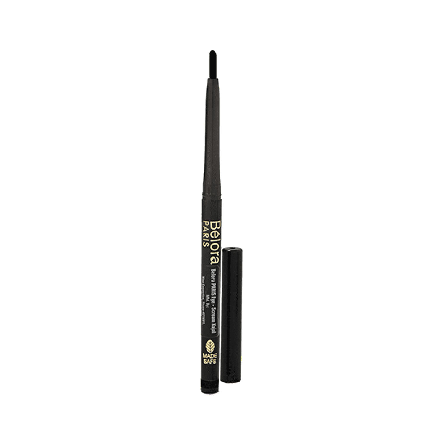 Belora Paris | Belora Paris Eye-Scream Kajal Super Black- Longstay Smudgeproof Matte Deeply Pigmented (0.3g)