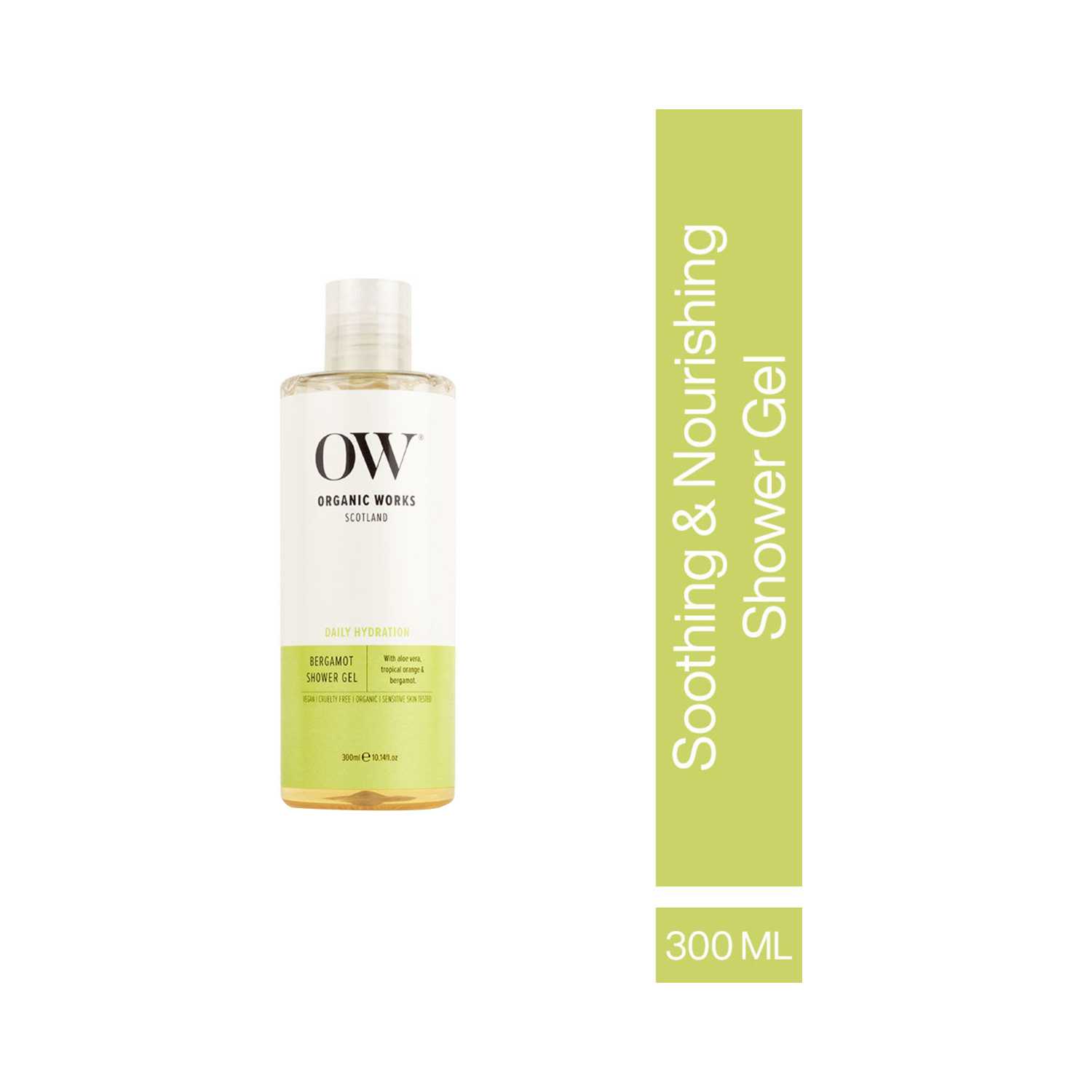 ORGANIC WORKS | Organic Works Bergamot Shower Gel (300ml)