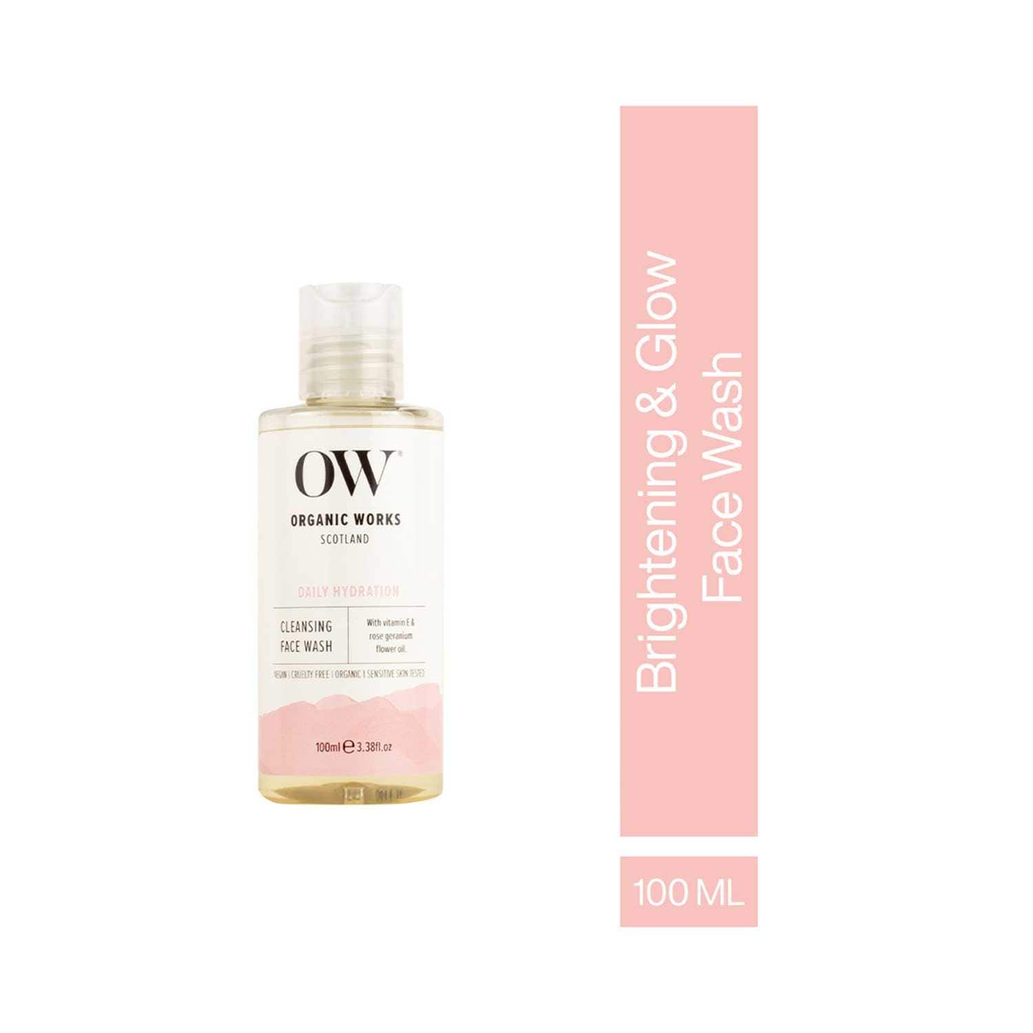 ORGANIC WORKS | Organic Works Travel Size Cleansing Facewash (100ml)