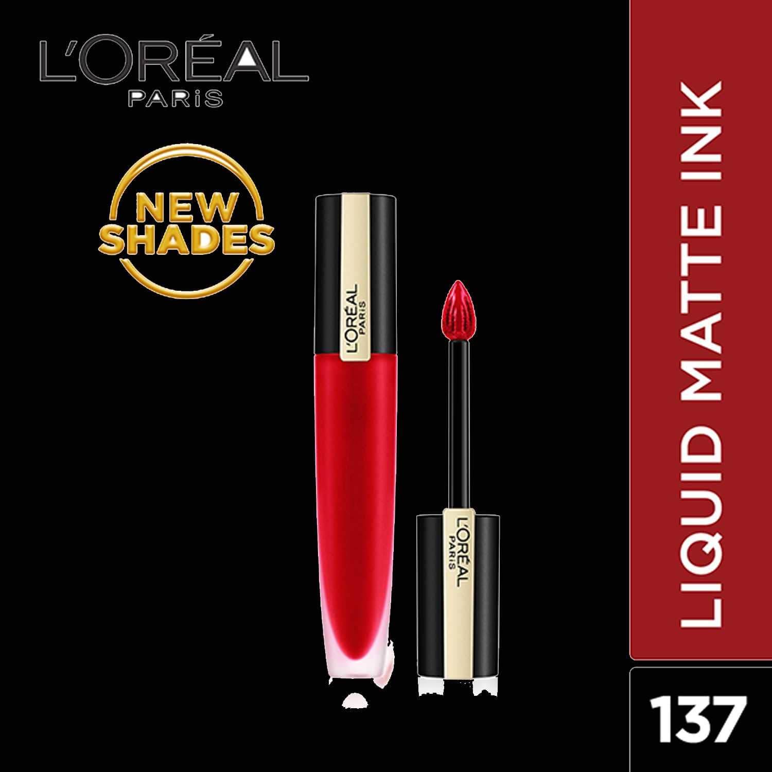 L'Oreal Paris | L'Oreal Paris Rouge Signature Matte Liquid Lipstick,137 Red