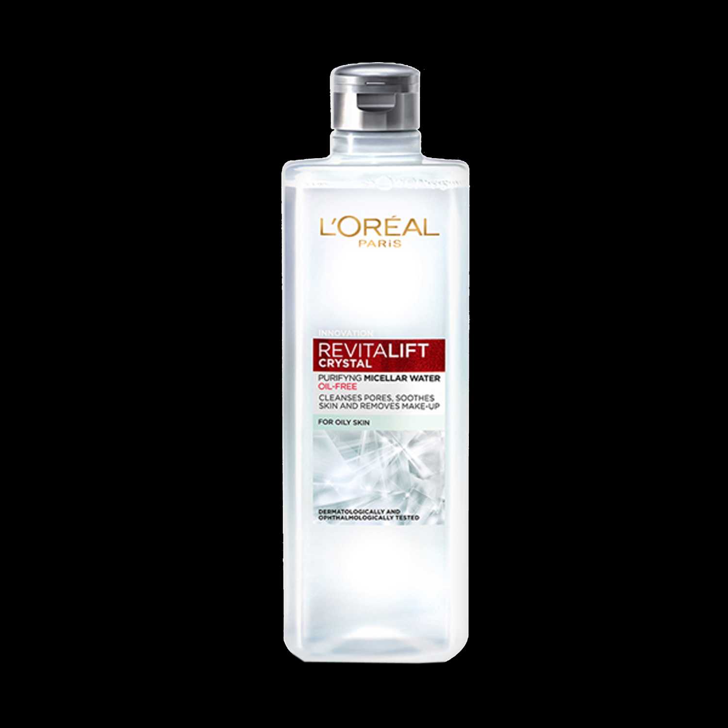 L'Oreal Paris | L'Oréal Paris Revitalift Crystal Purifying Micellar Water With Oil-Free Technology, 400ml | Cleanses pores & removes makeup