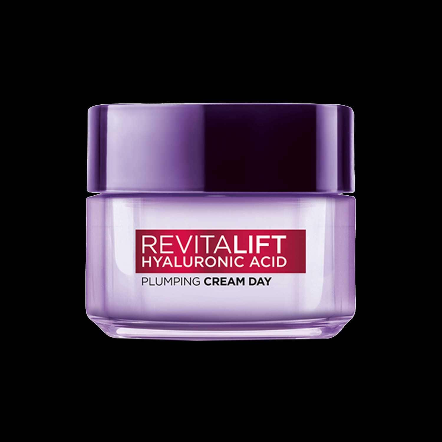 L'Oreal Paris | Loreal Paris Revitalift Hyaluronic Acid Plumping Day Cream for Women, 15 ml | Face Cream for Hydrated and Radiant Skin