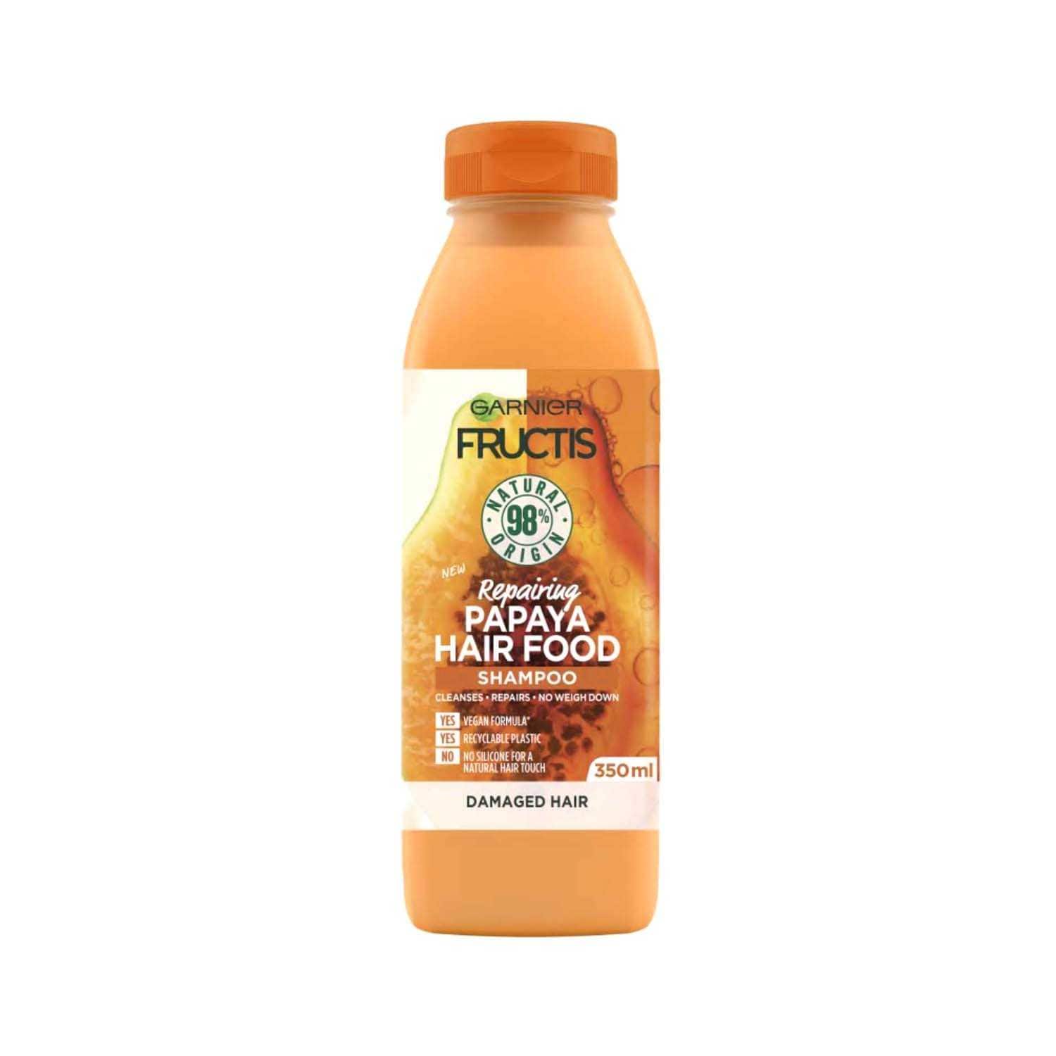Garnier | Garnier Fructis Hair Food Reparing Papaya Shampoo For Damaged Hair (350ml)