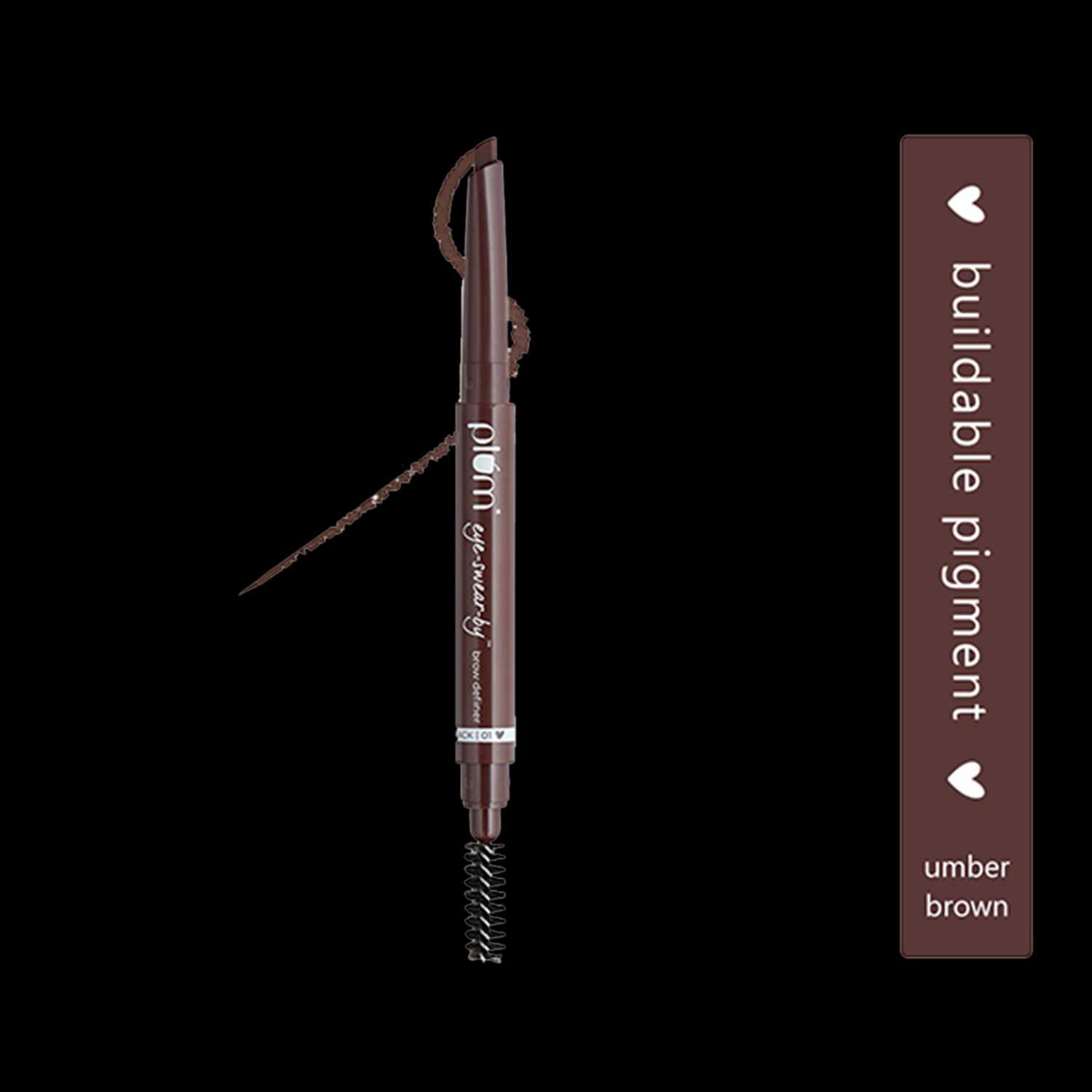 Plum | Plum Eye Swear By Brow Definer - Ash Black (1g)