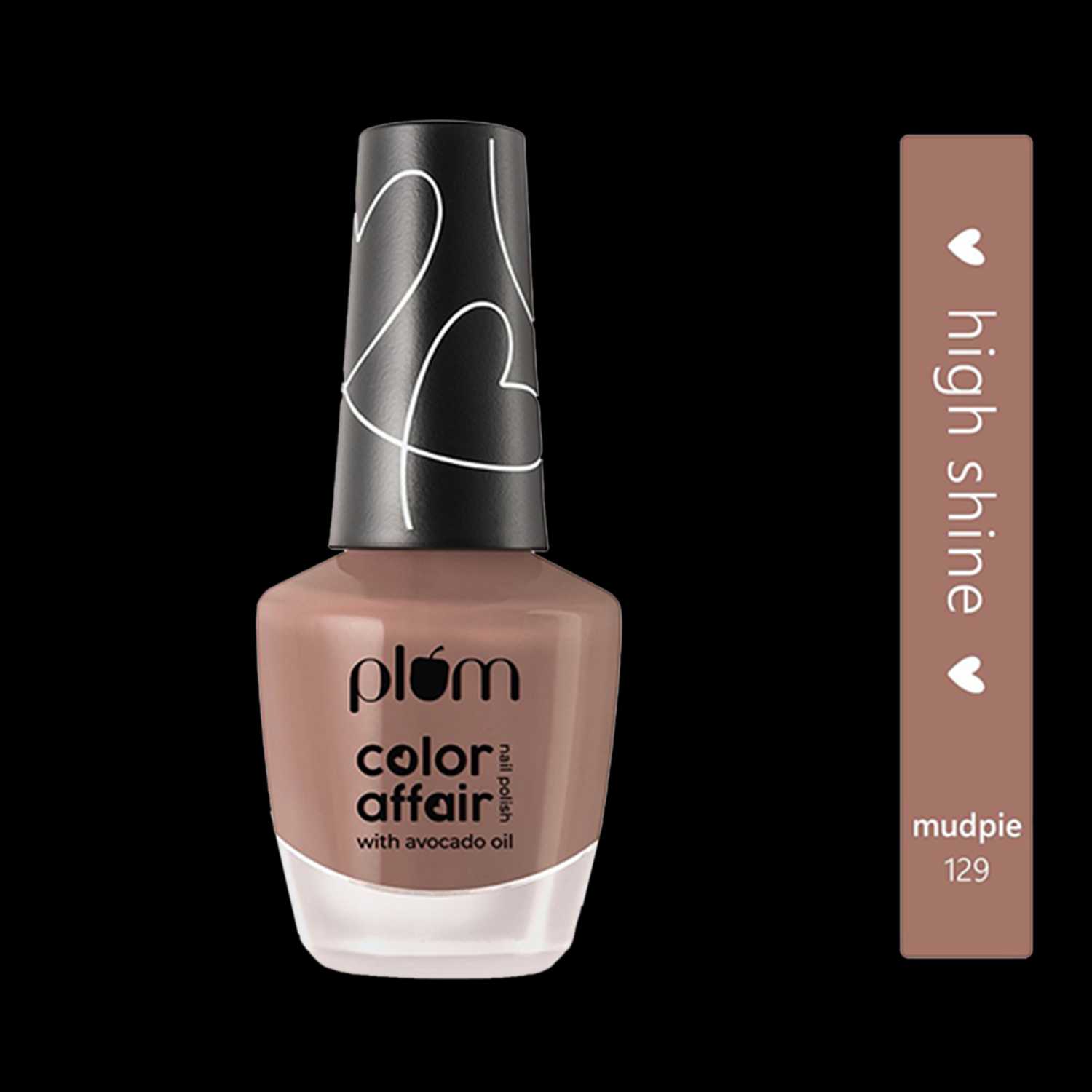 Plum | Plum Color Affair Nail Polish - 129 Mudpie (11ml)