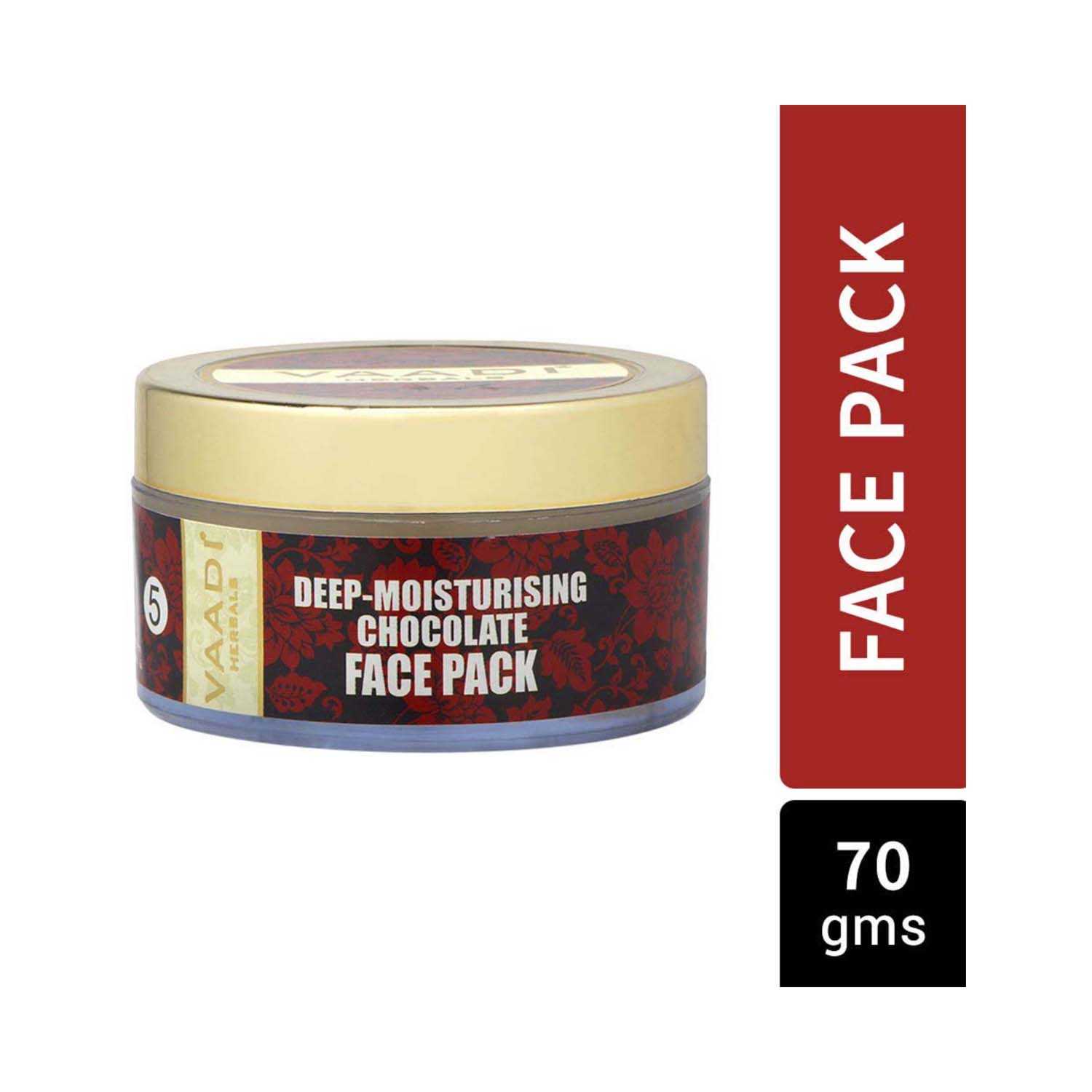 VAADI Herbals | Vaadi Herbals Deep-Moisturising Chocolate Face Pack (70g)