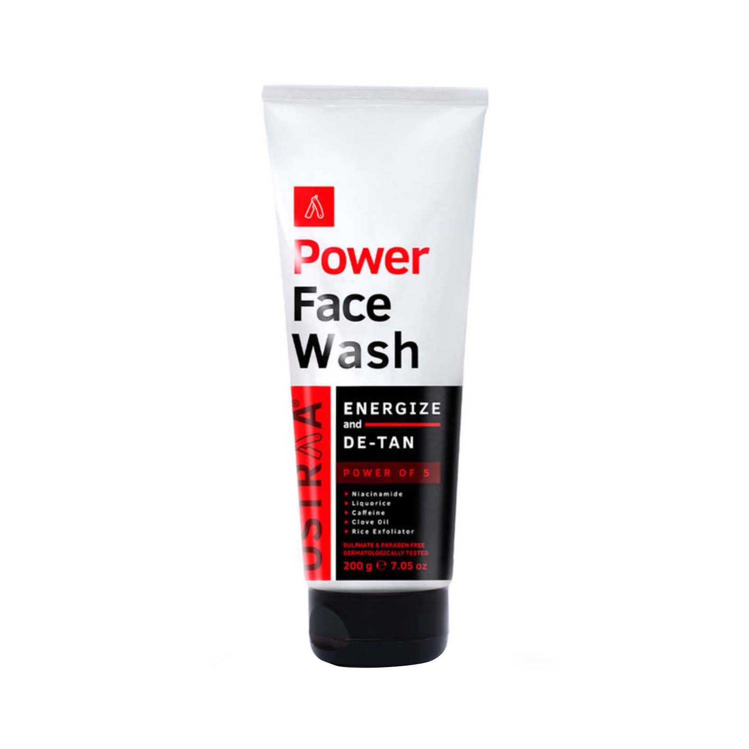 Ustraa | Ustraa Energize and De-Tan Power Face Wash - (200g)