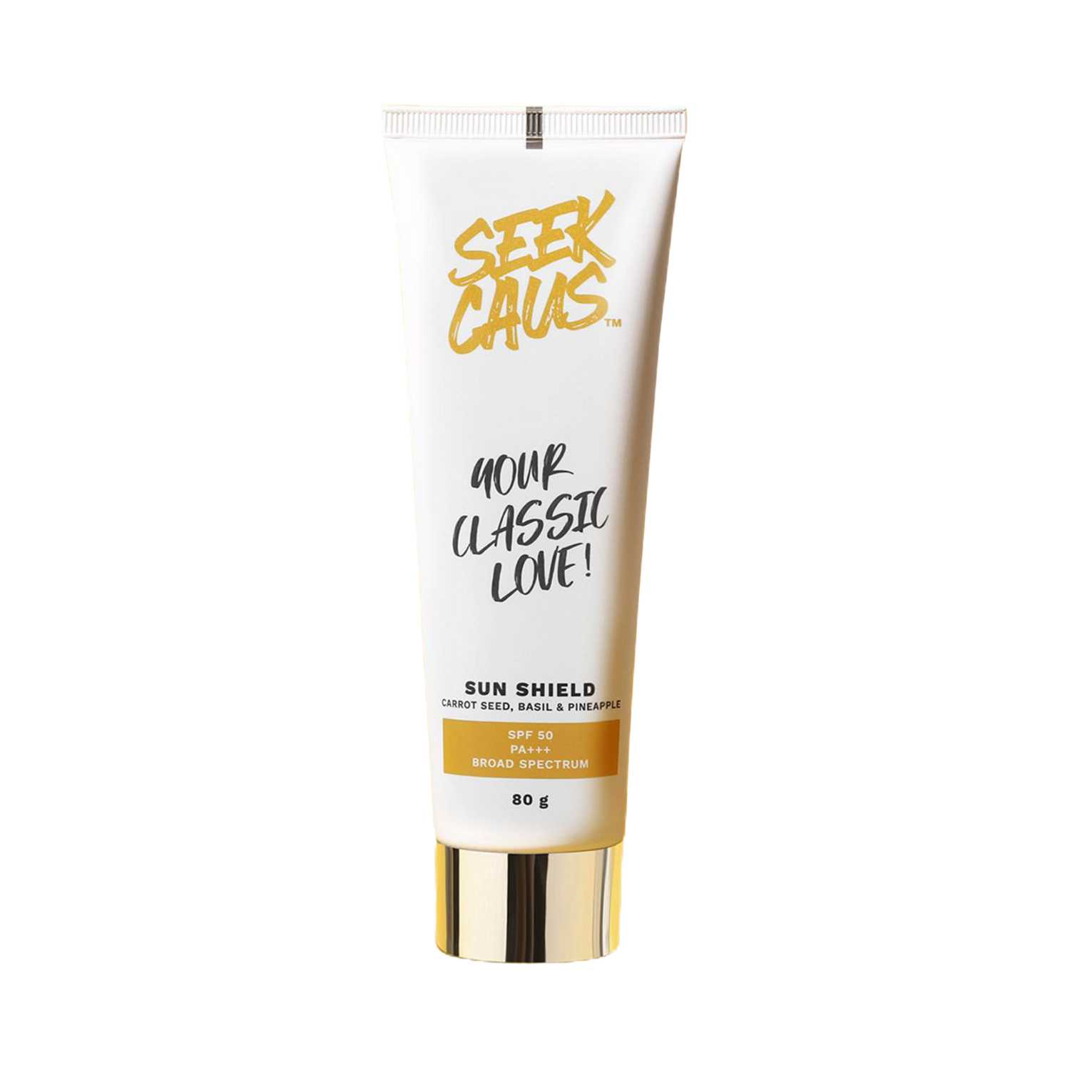 SEEKCAUS | Seekcaus Sun Shield Sunscreen - SPF 50 (80 gm)