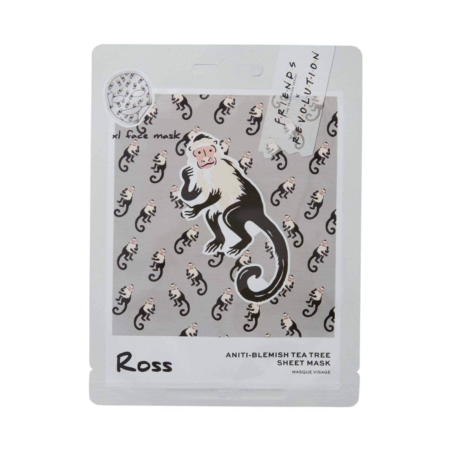 Makeup Revolution | Makeup Revolution X Friends Ross Tea Tree Sheet Mask (20g)