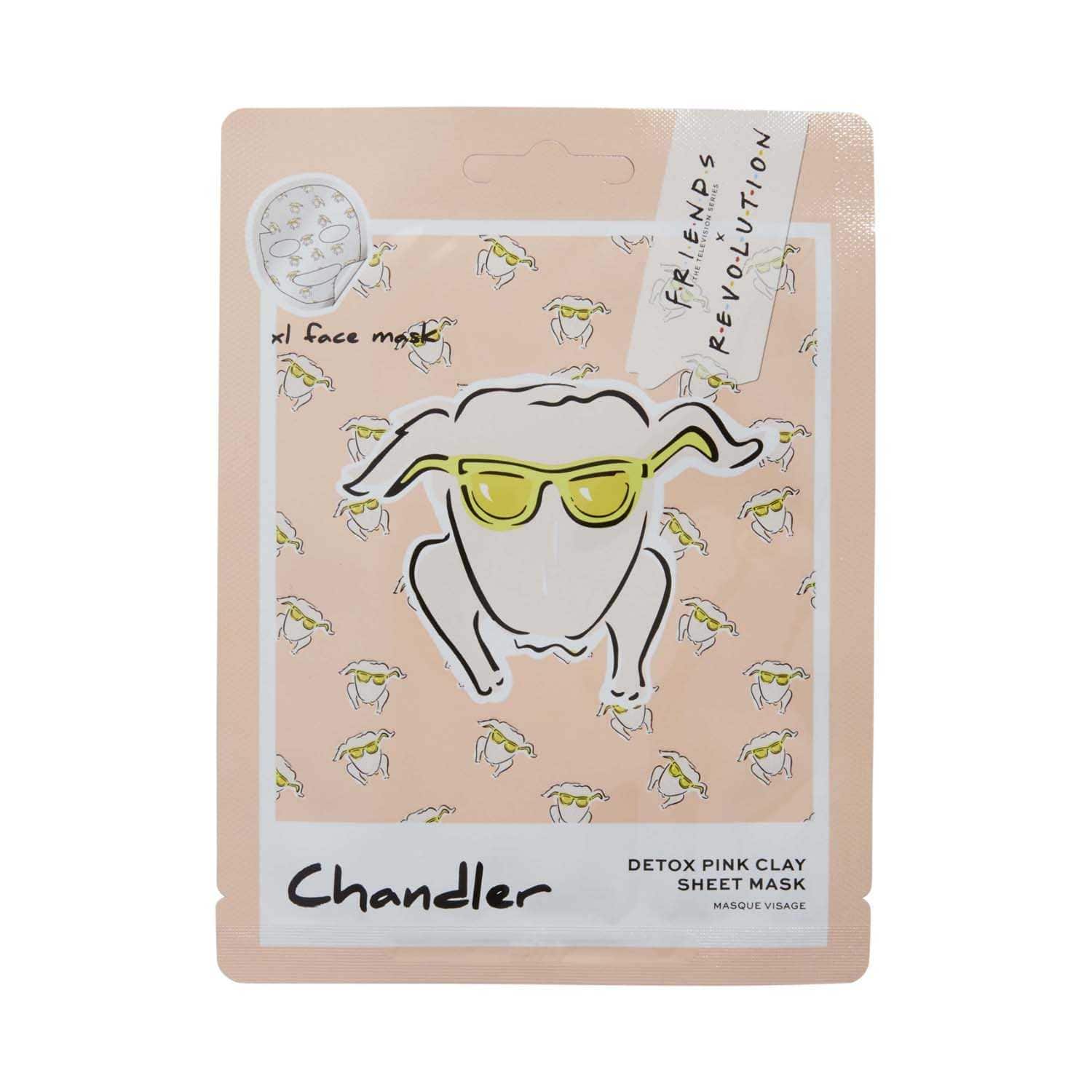 Makeup Revolution | Makeup Revolution X Friends Chandler Pink Clay Sheet Mask (20g)