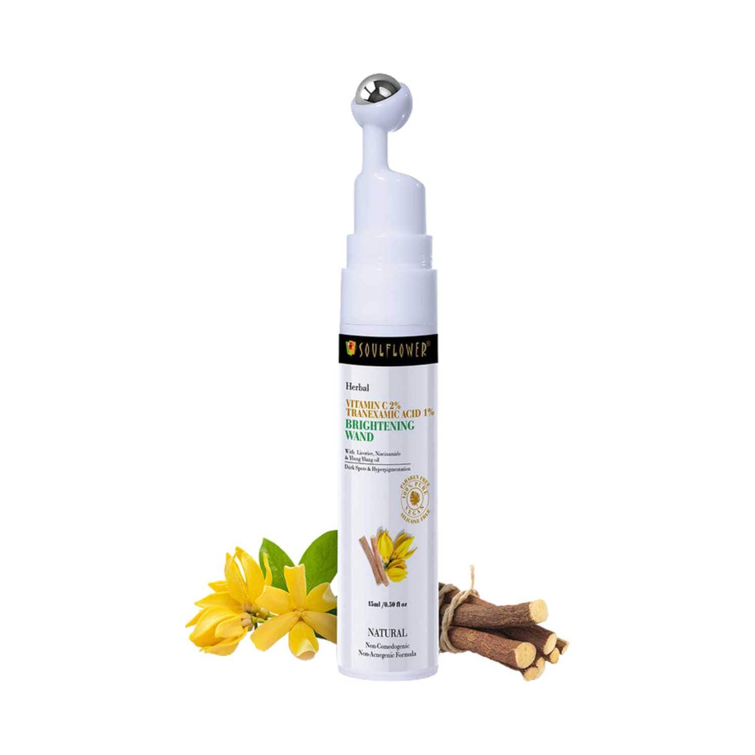 Soulflower | Soulflower Herbal Brightening Wand Face Serum - (15g)