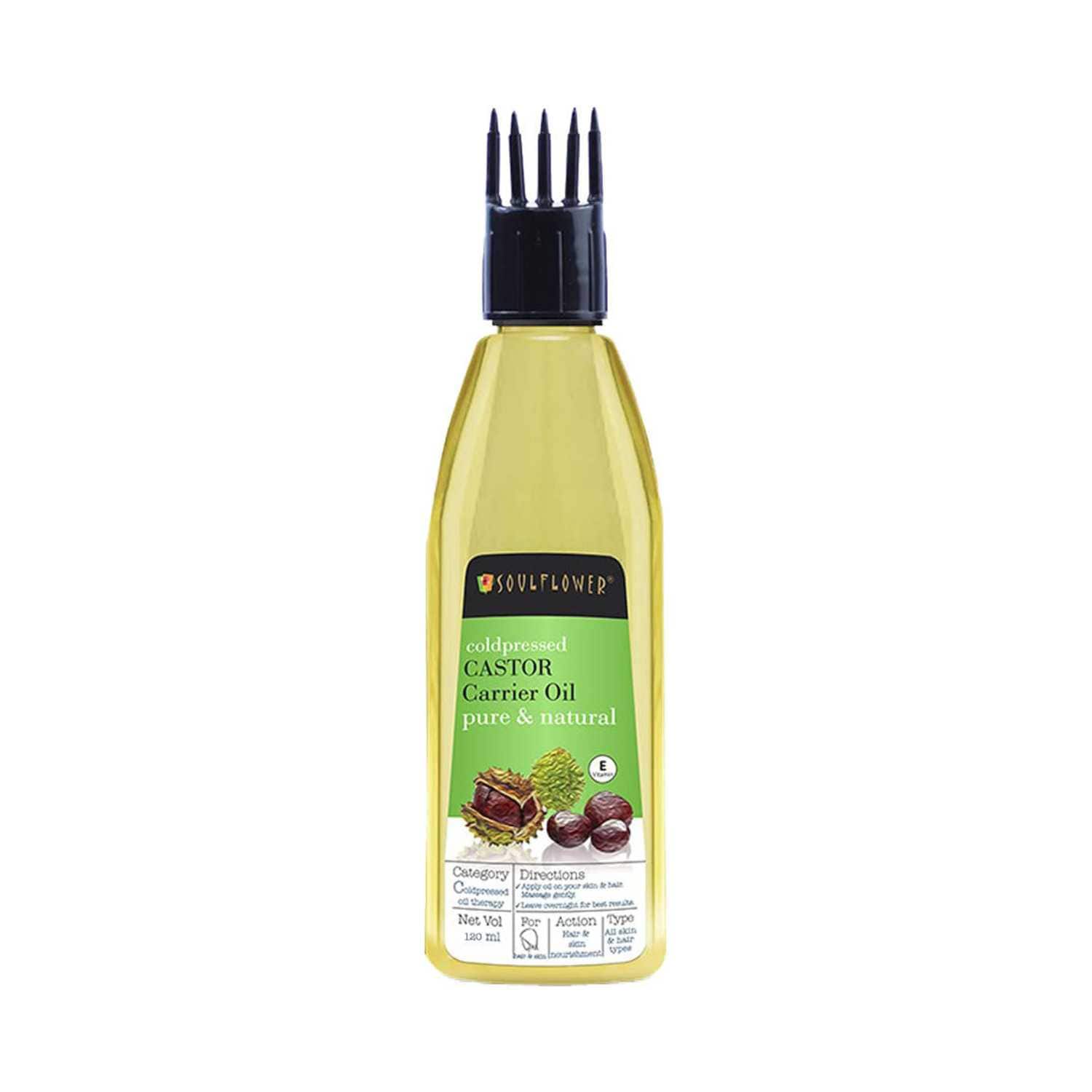 Soulflower | Soulflower Coldpressed Castor Carrier Oil - (120ml)