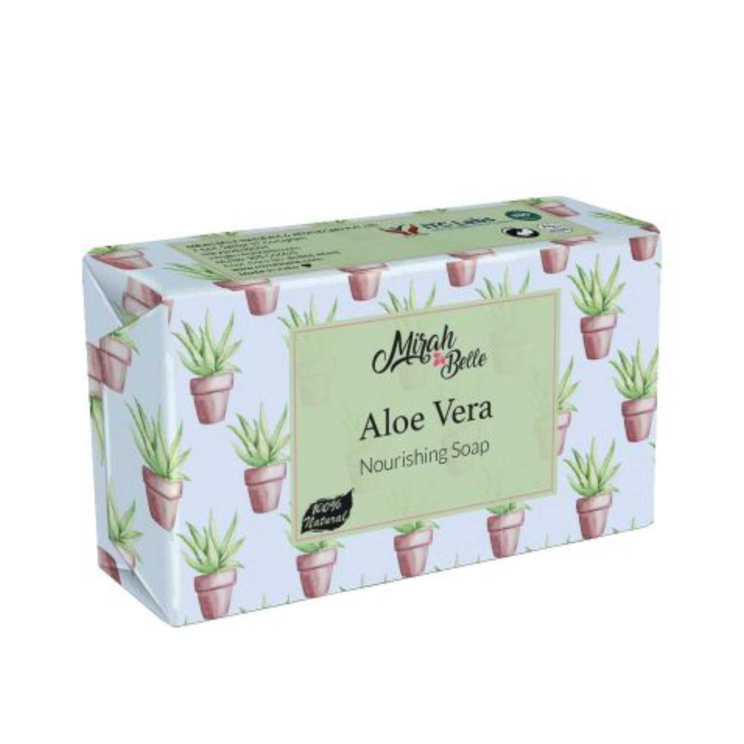 Mirah Belle | Mirah Belle Organic Aloe Vera Nourishing Soap Bar (125g)