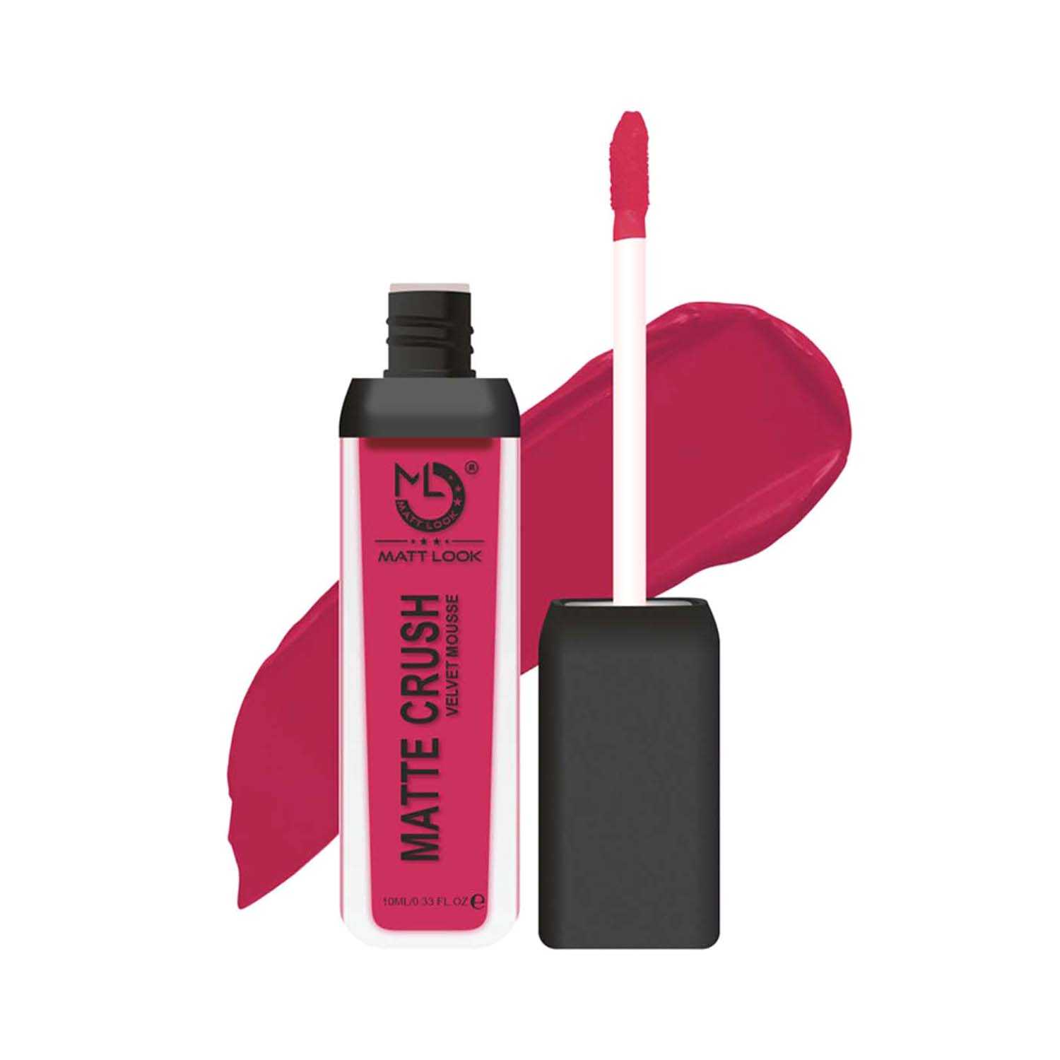 Matt Look | Matt Look Matte Crush Velvet Mousse Liquid Lipstick - Deep Raspberry (10ml)