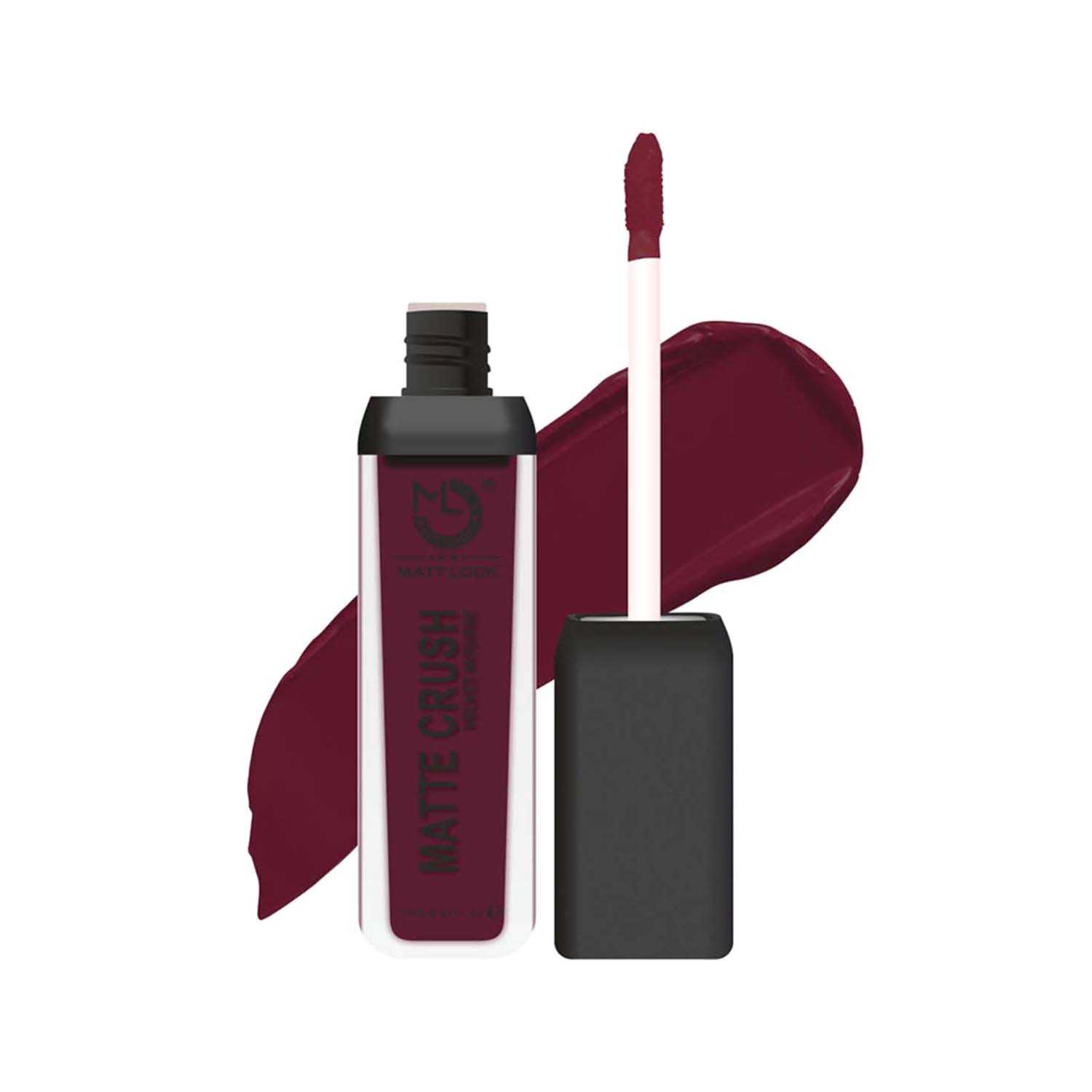 Matt Look | Matt Look Matte Crush Velvet Mousse Liquid Lipstick - Midnight Purple (10ml)