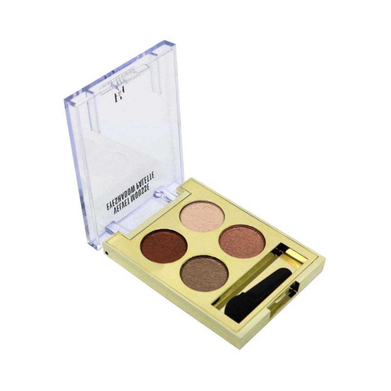 Half N Half | Half N Half Velvet Mousse Eyeshadow Palette - 01 Multicolour (3.2g)