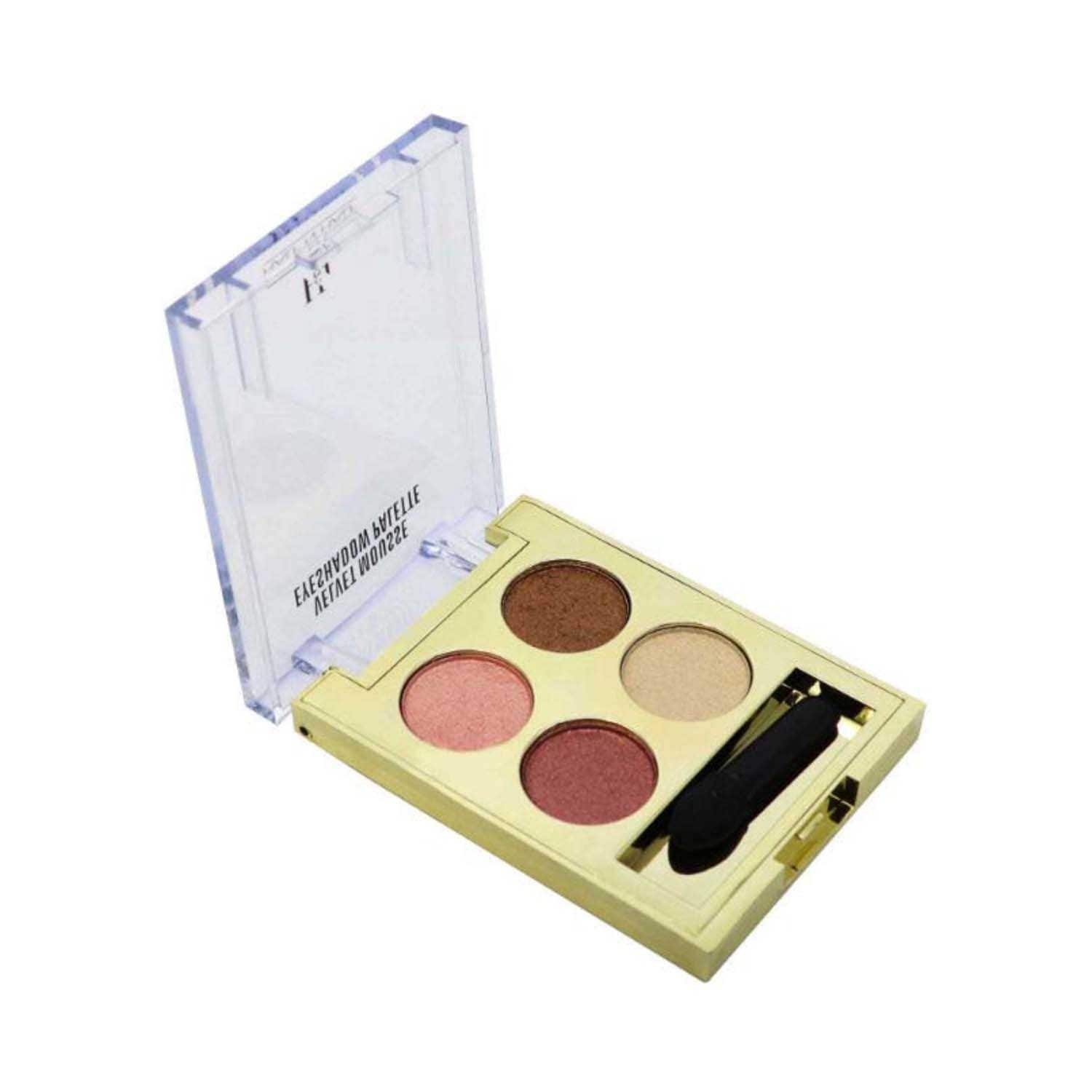 Half N Half | Half N Half Velvet Mousse Eyeshadow Palette - 04 Multicolour (3.2g)