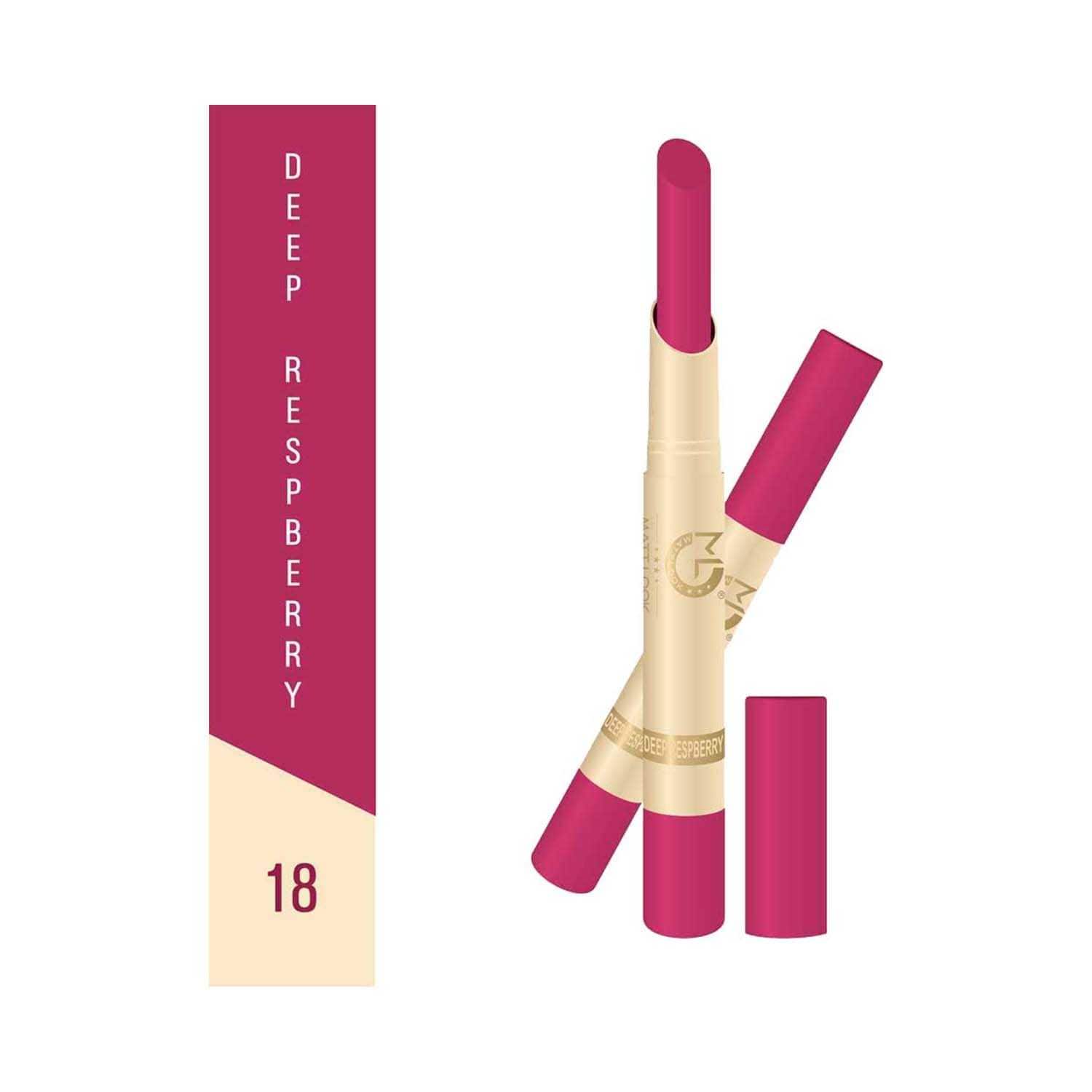 Matt Look | Matt Look Velvet Smooth Non-Transfer Lipstick - 18 Deep Raspberry (2g)