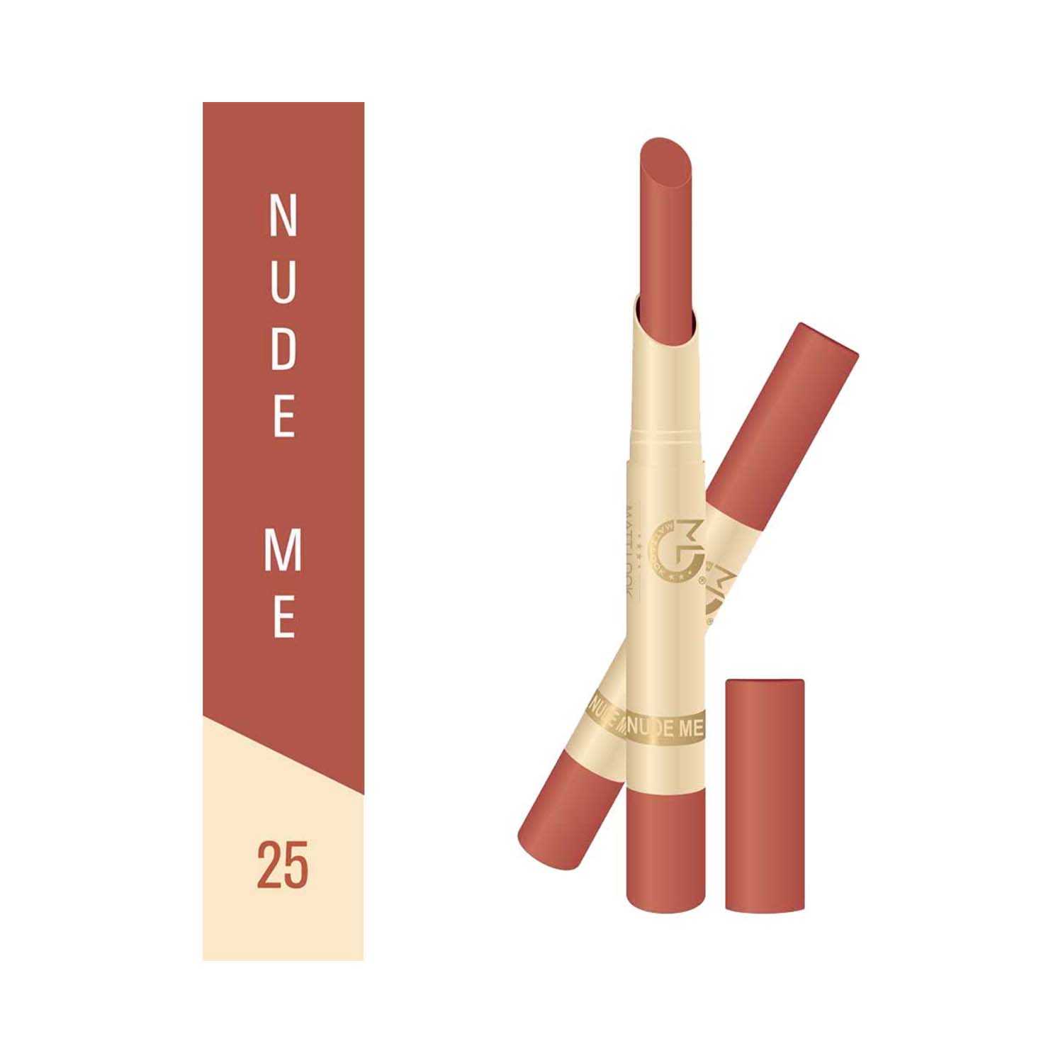 Matt Look | Matt Look Velvet Smooth Non-Transfer Lipstick - 25 Nude Me (2g)