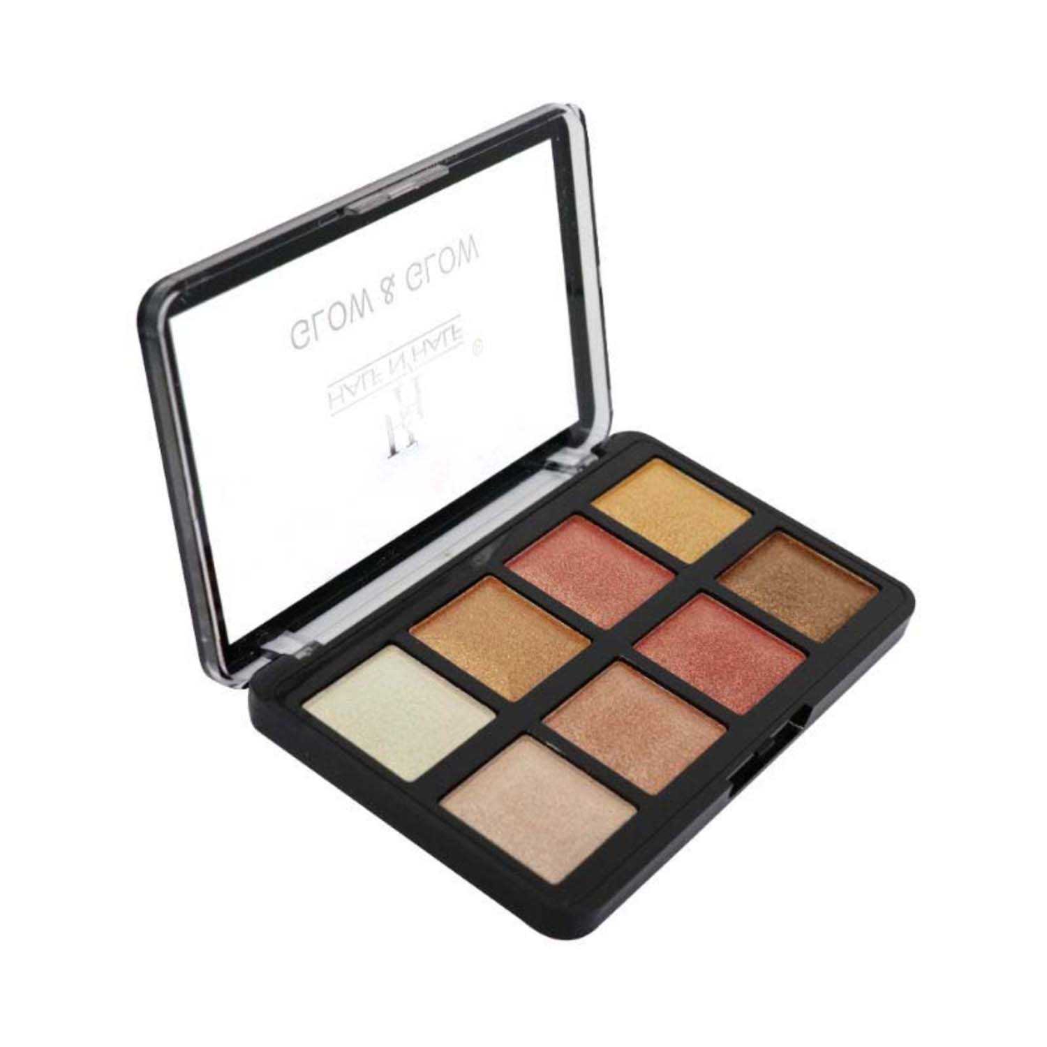 Half N Half | Half N Half Glow & Glow HD Pro Highlighter Palette - 01 Limited Edition (18g)