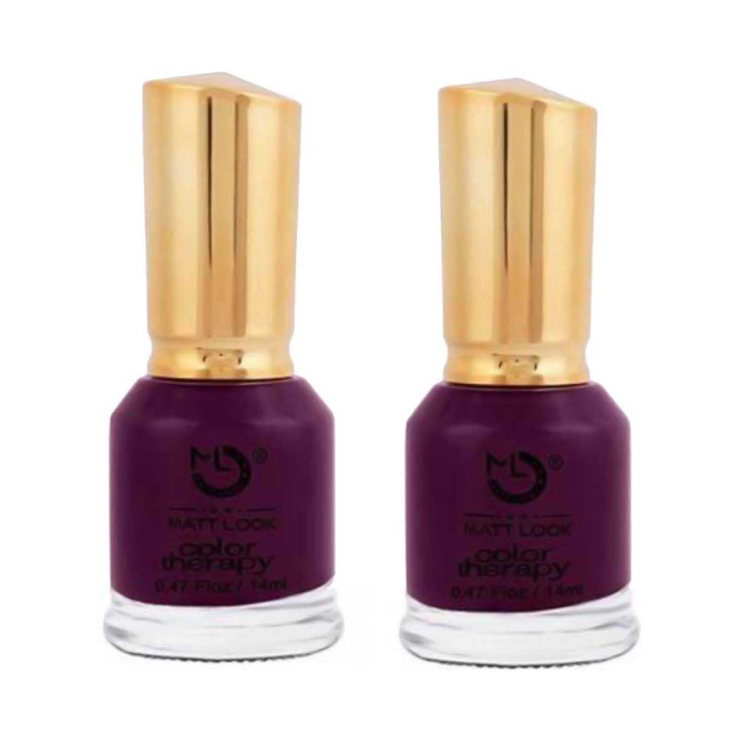 Matt Look | Matt Look Nails Makeup Colour Therapy Nail Polish - 01 Shade (14ml)