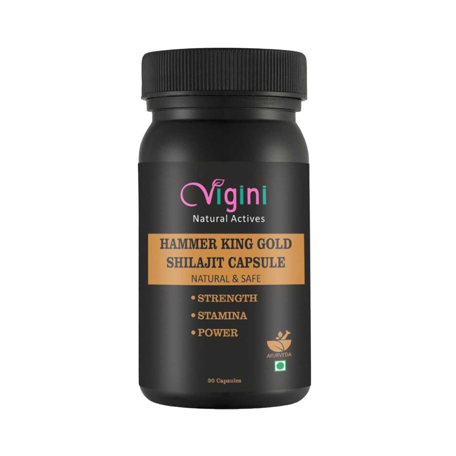 Vigini | Vigini Hammer King Gold Pure Shilajeet Capsule (30 Capsules)