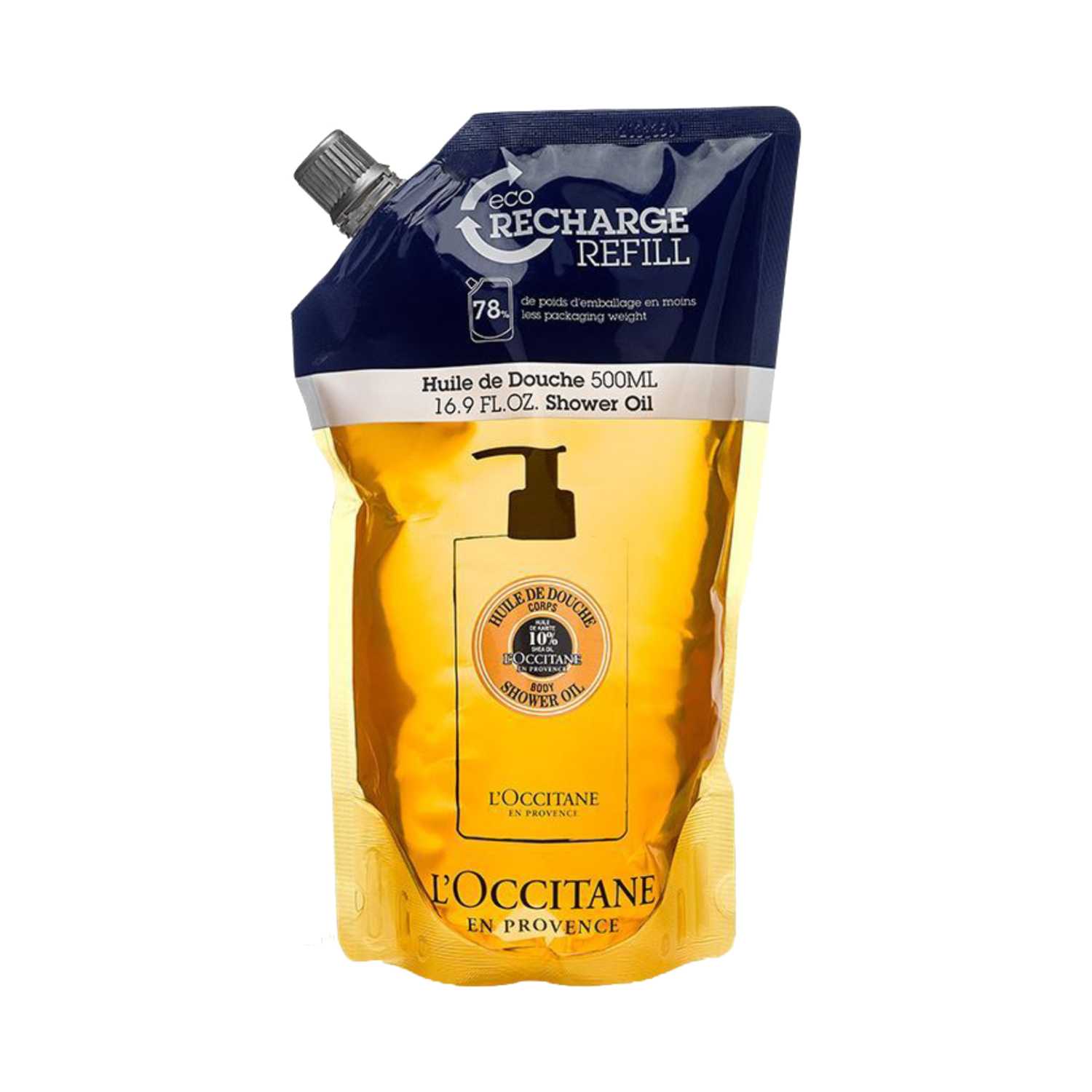 L'occitane | L'Occitane Shea Body Shower Oil Refill - (500ml)