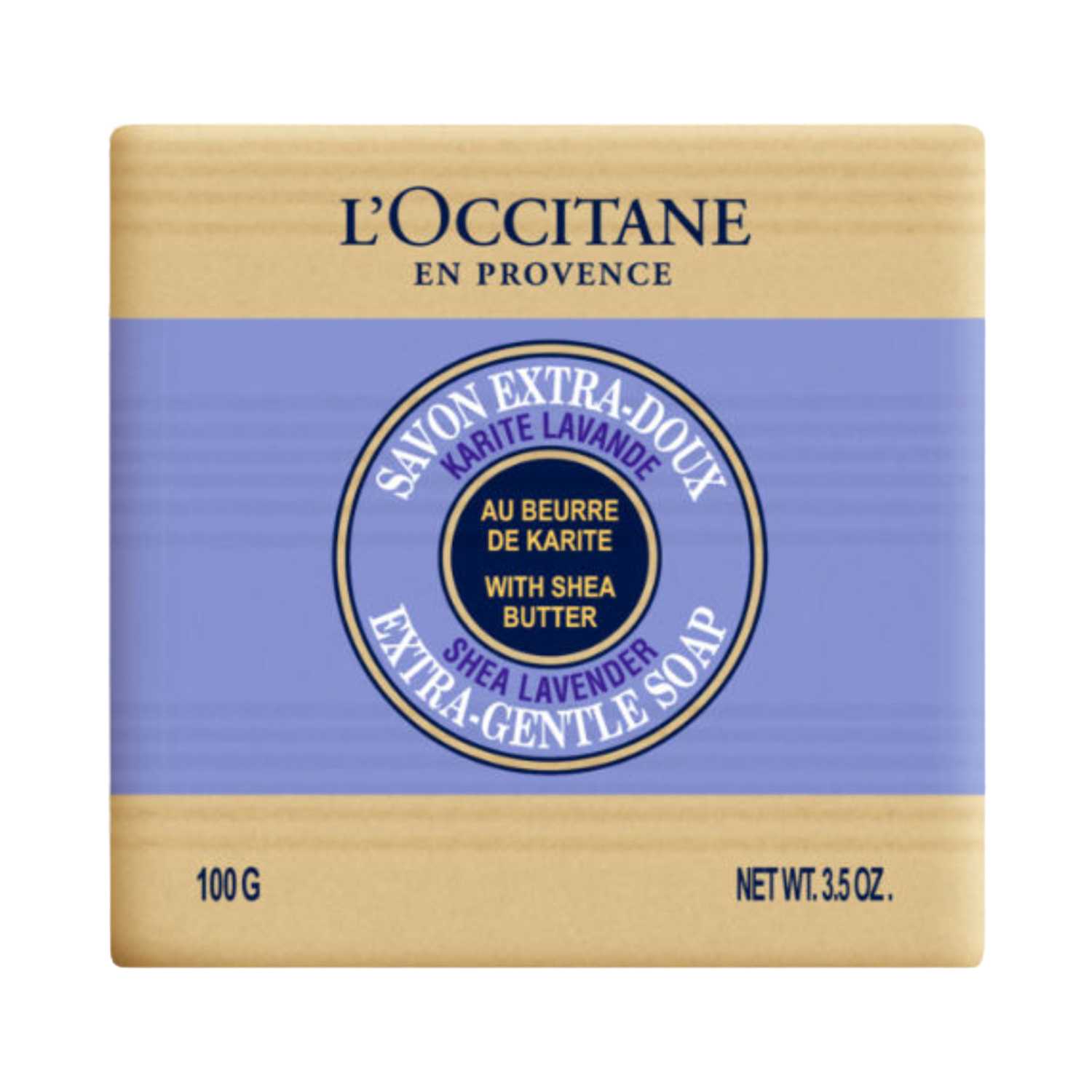 L'occitane | L'Occitane Shea Butter Extra Gentle Lavender Soap - (100g)