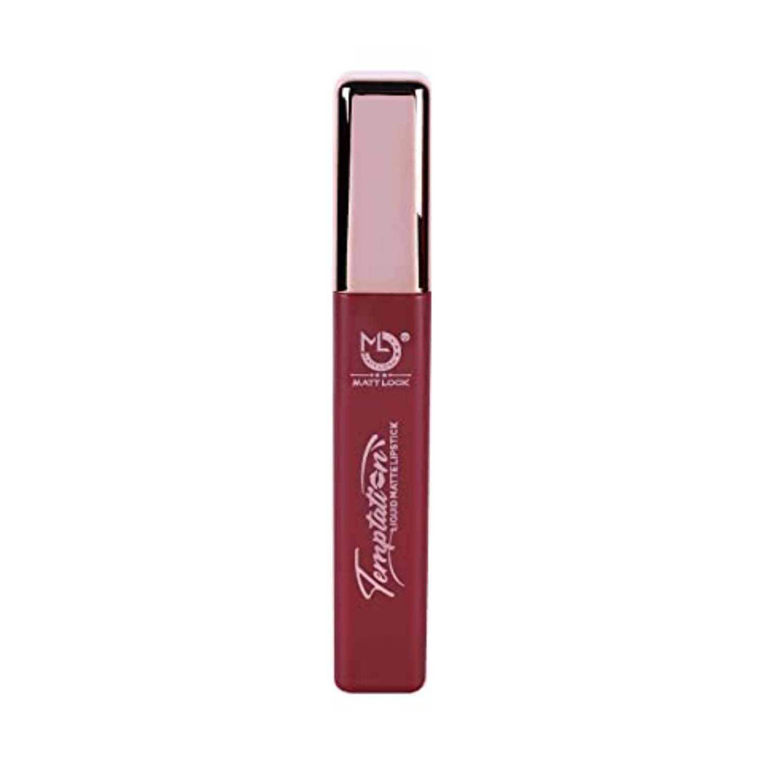 Matt Look | Matte Look Temptation Liquid Matte Lipstick - 05 Black Currant (5ml)