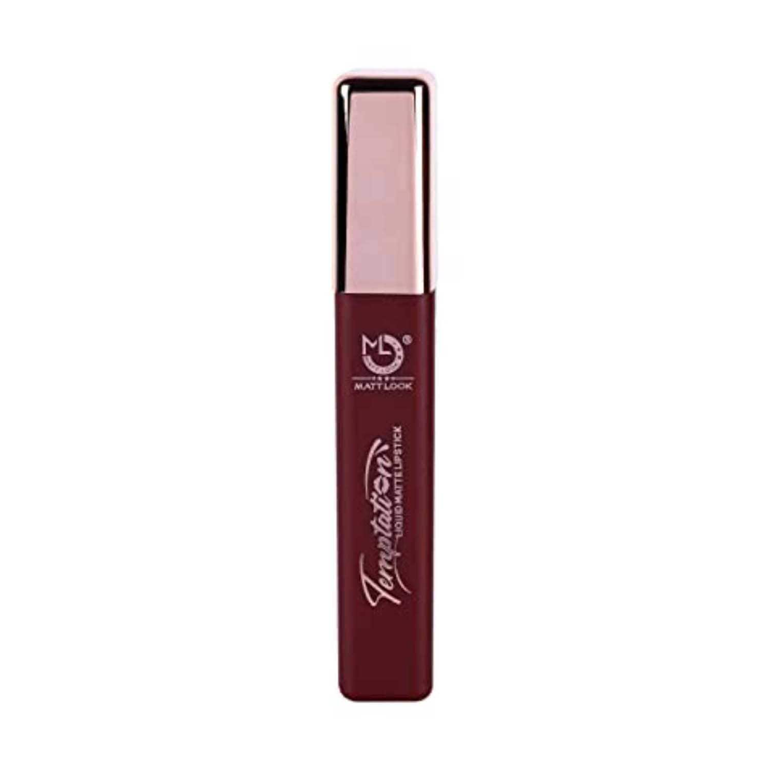 Matt Look | Matte Look Temptation Liquid Matte Lipstick - 09 Dark Chocolate (5ml)
