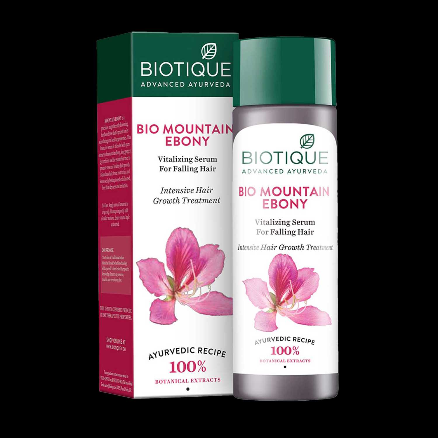 Biotique | Biotique Mountain Ebony Vitalizing Serum for Falling Hair - (120ml)