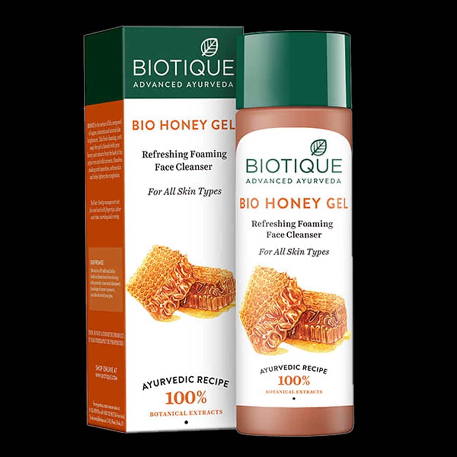 Biotique | Biotique Honey Gel Refreshing Foaming Face Cleanser - (120ml)
