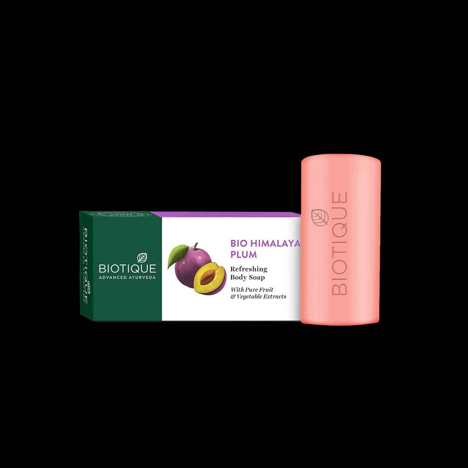 Biotique | Biotique Himalayan Plum Refreshing Bathing Bar - (150g)