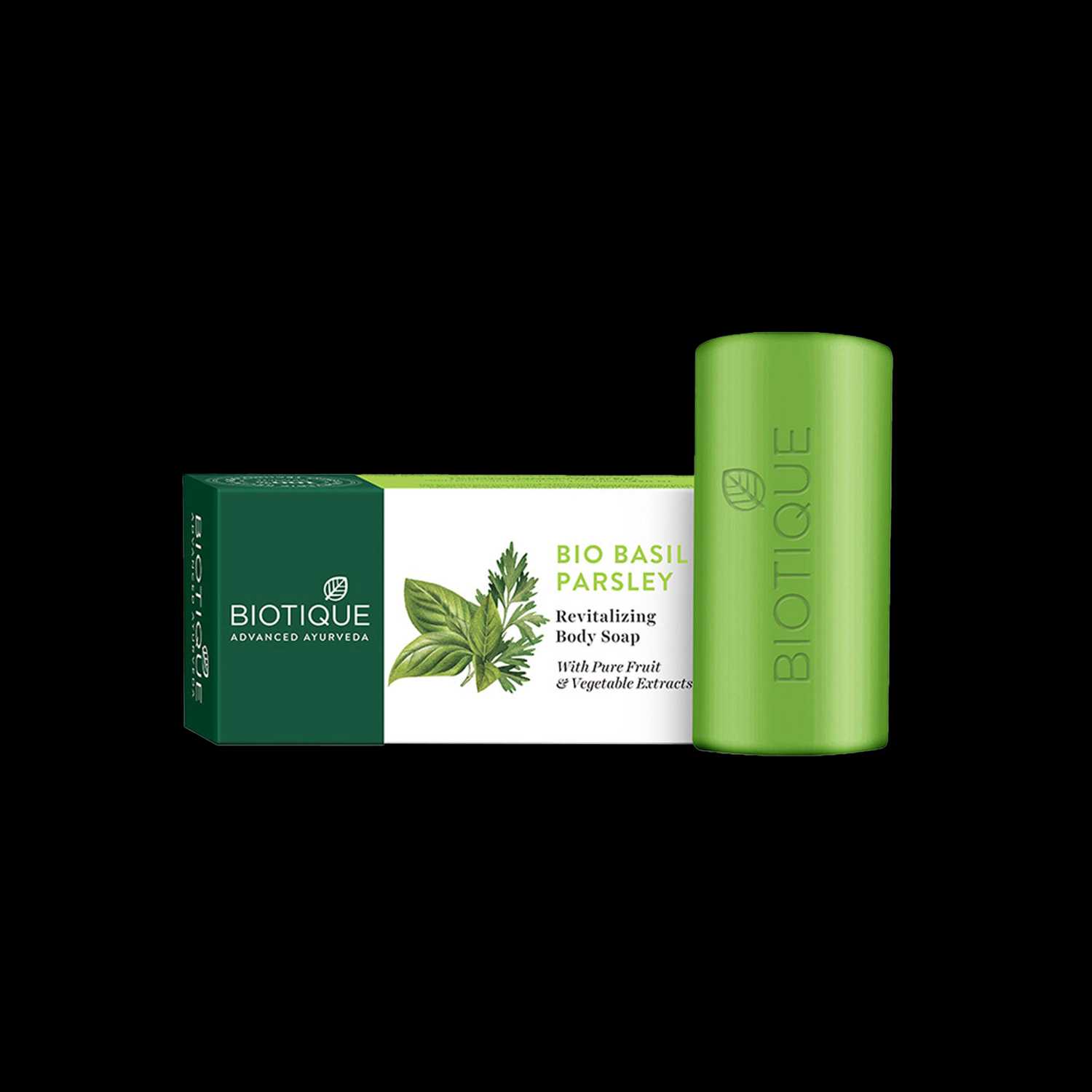 Biotique | Biotique Basil & Parsley Revitalizing Bathing Bar - (150g)